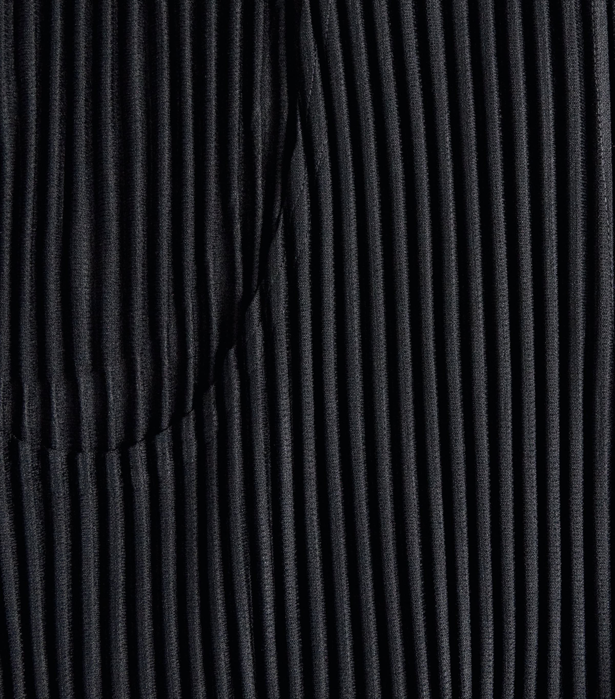 Homme Plissé Issey Miyake Mens Pleated Vest Black Image 6