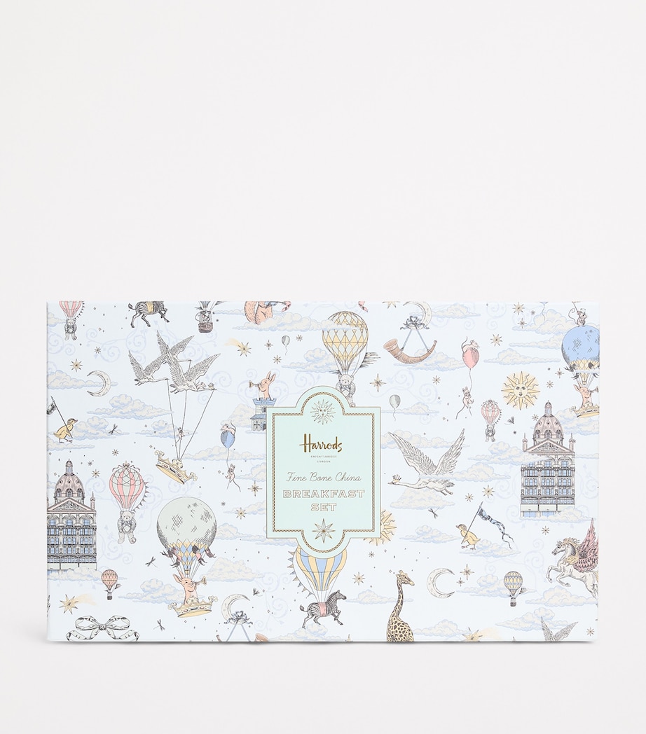 Balloon Print 4-Piece Breakfast Set MULTI Image 2
