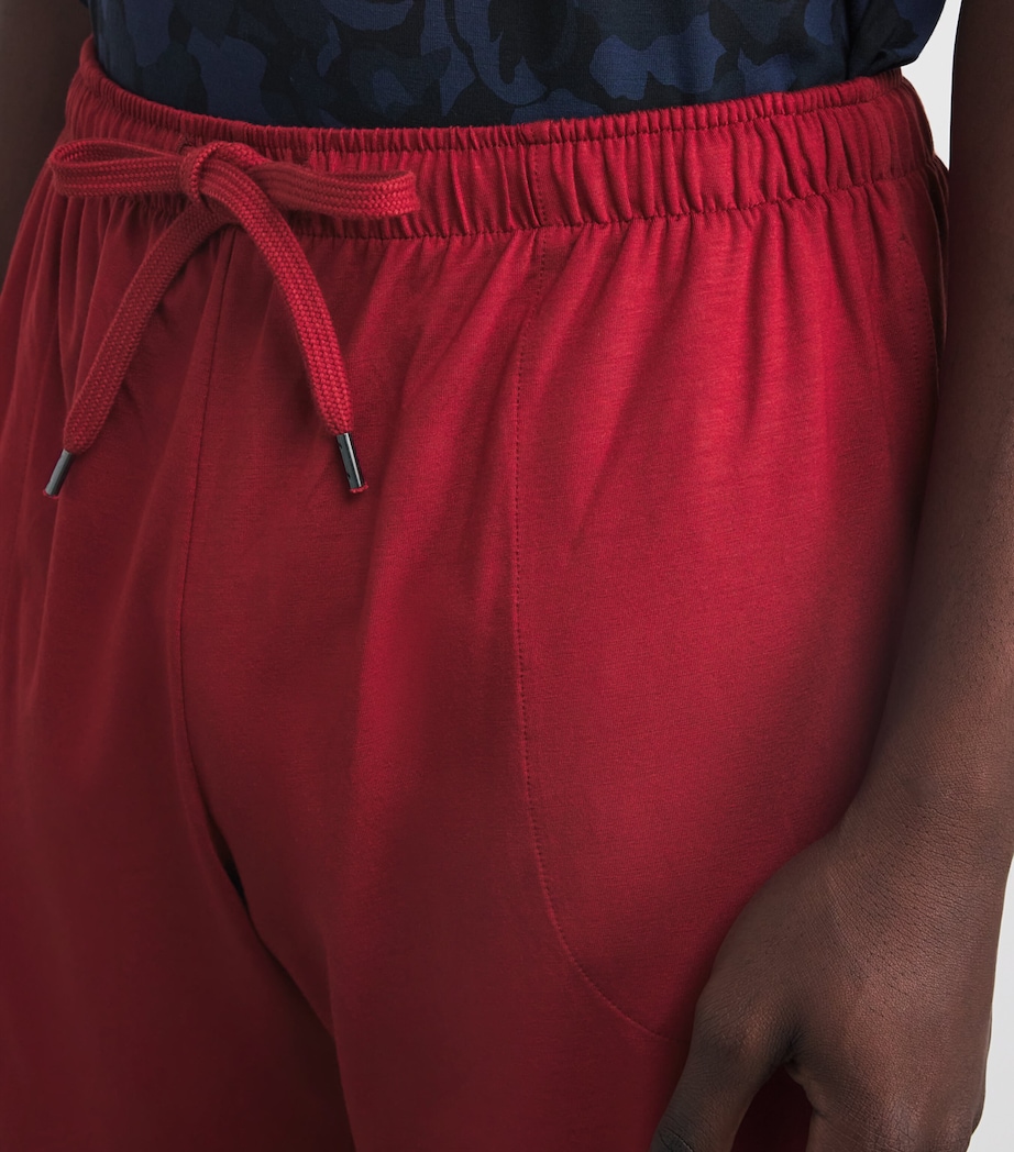 Micro Modal Basel Sweat Shorts 022RED Image 6