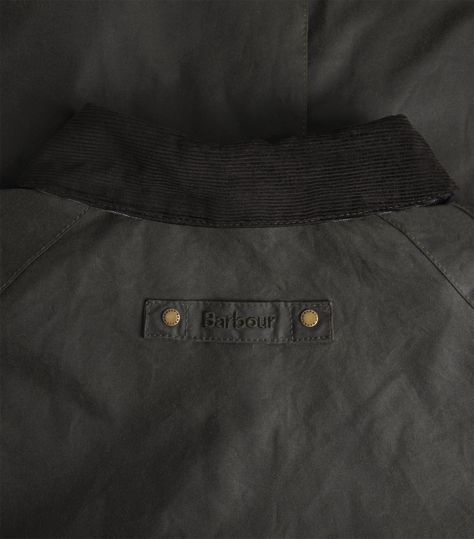 Short Waxed Lorden Mac Jacket OL99 OLIVE Image 5