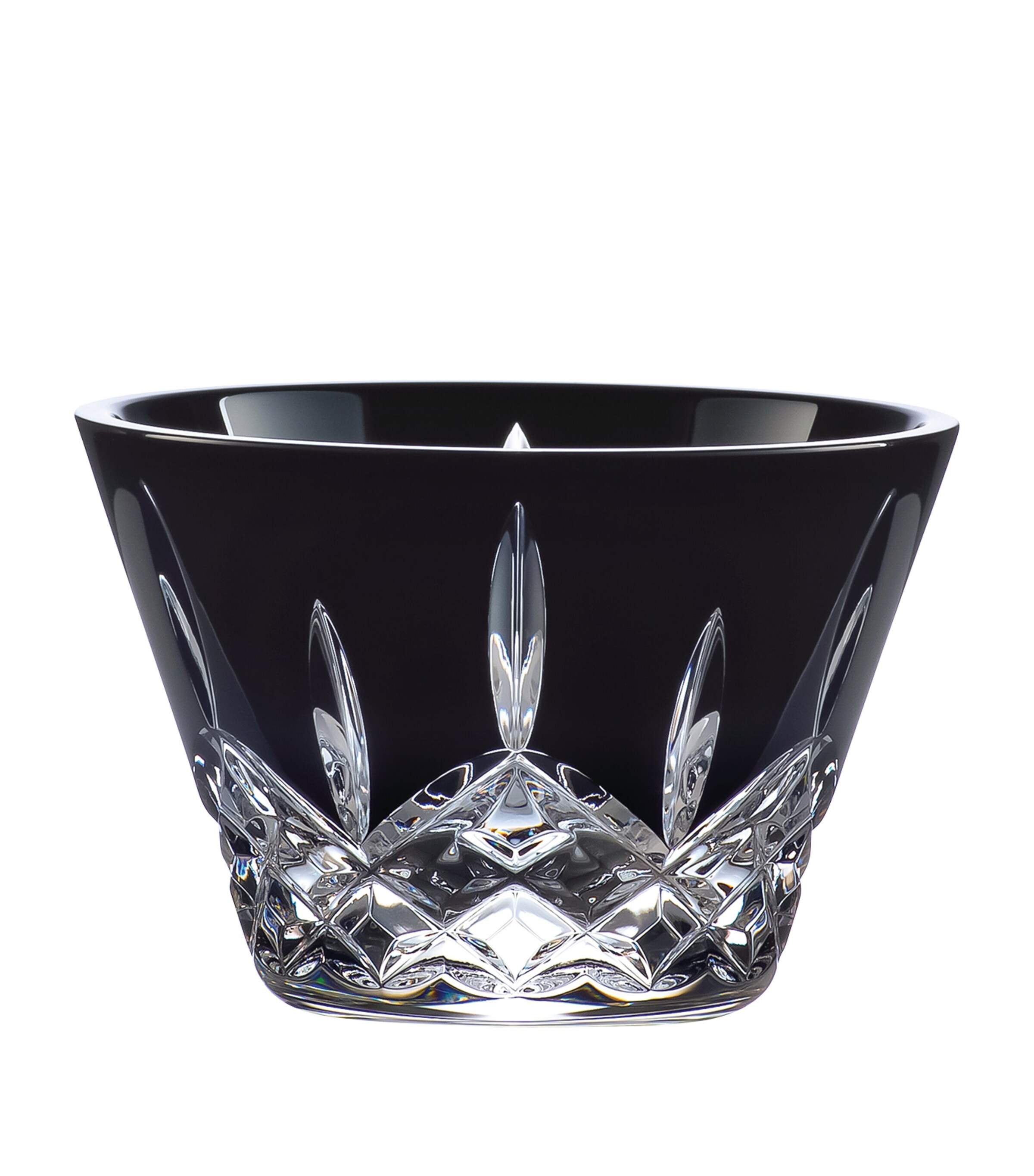 WATERFORD LISMORE BLACK CRYSTAL VOTIVE