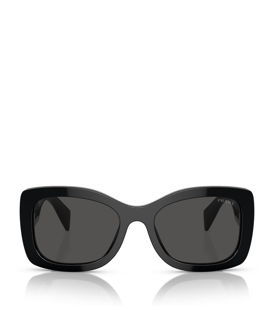 Acetate Geometric Sunglasses 1AB5S0 Image 1