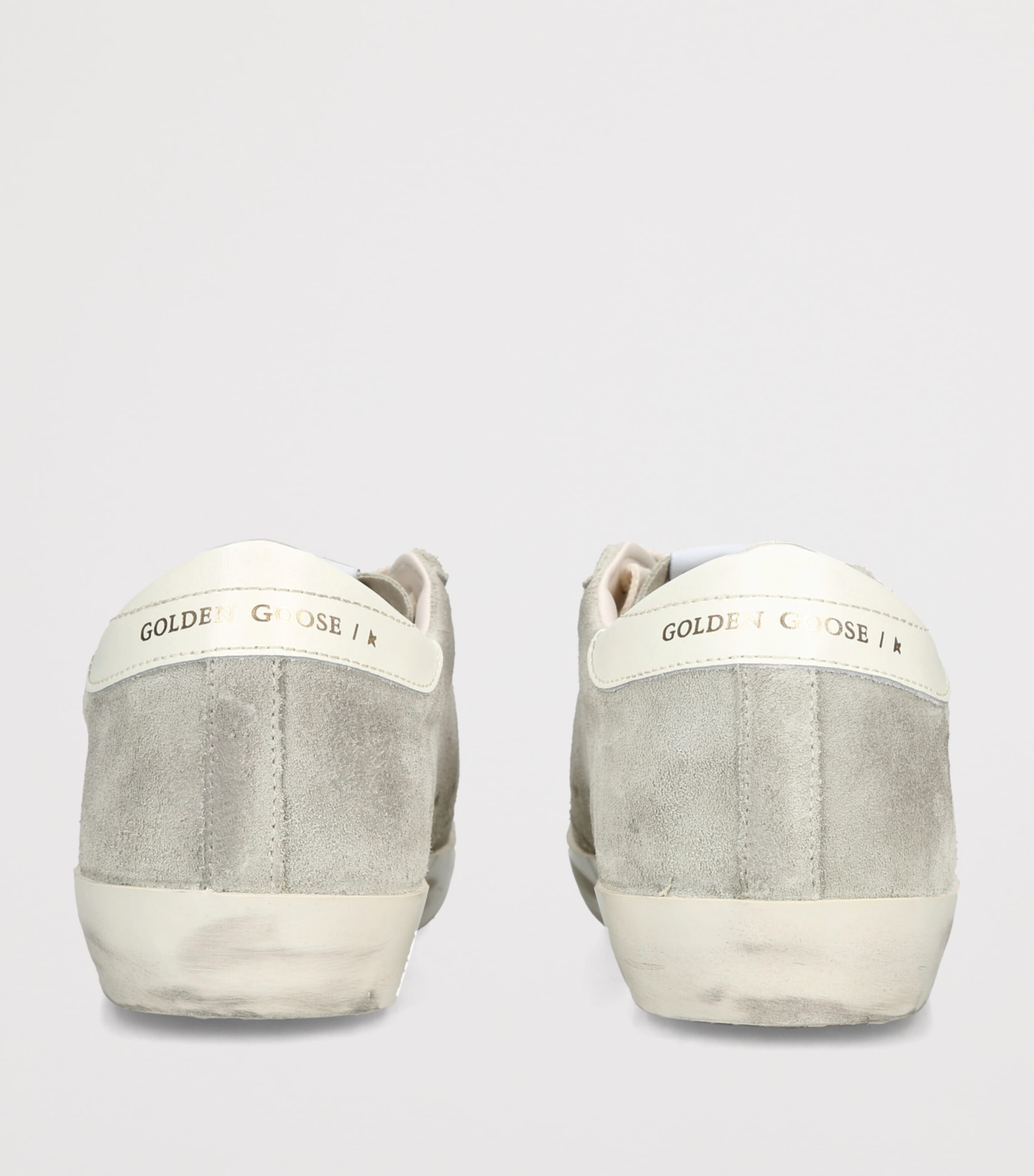Golden Goose Suede Super Star Sneakers Grey/light Image 2