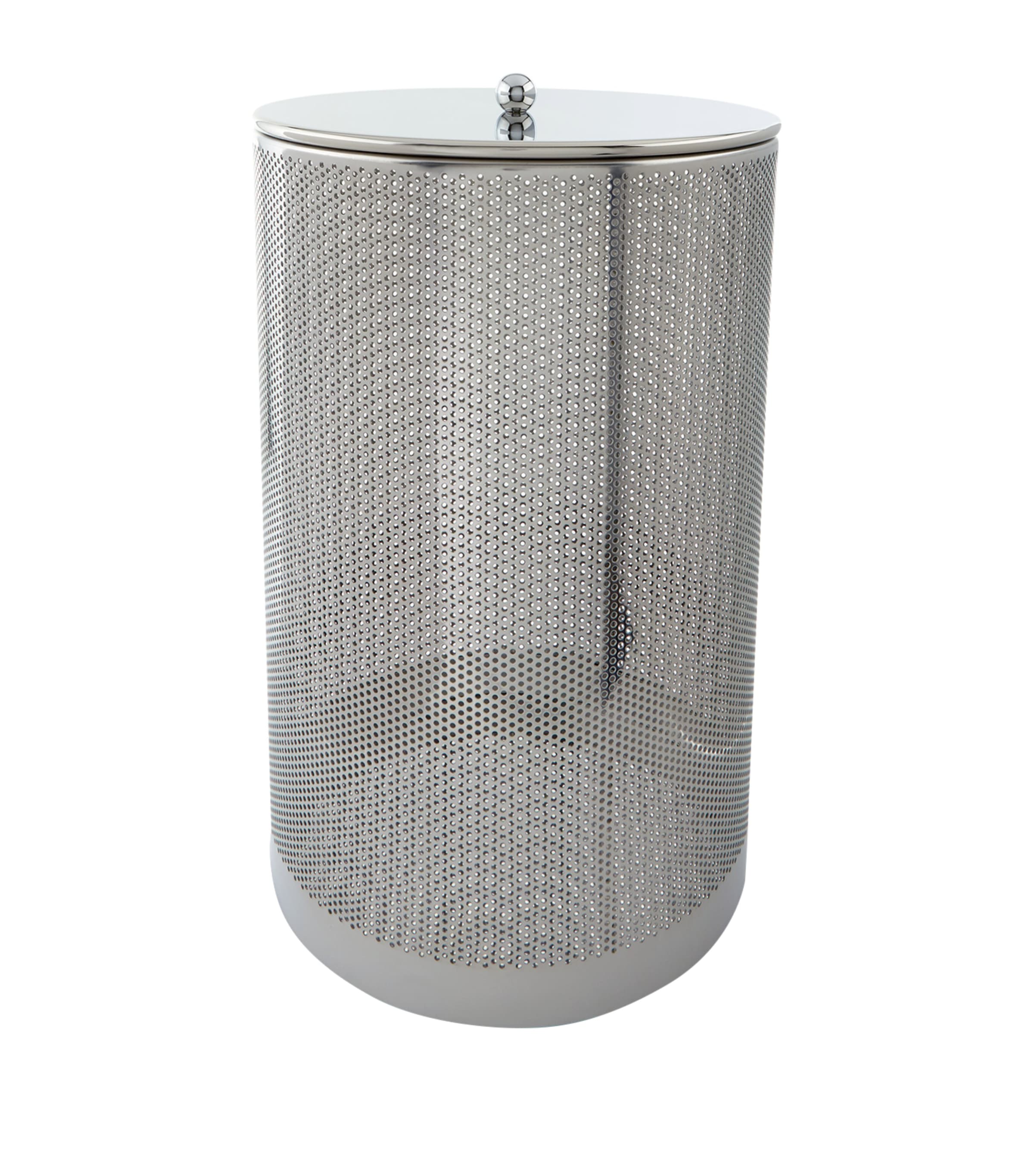 Zodiac Round Laundry Basket In Silver