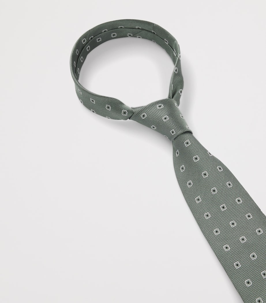 BOSS Silk Jacquard Tie Image 5