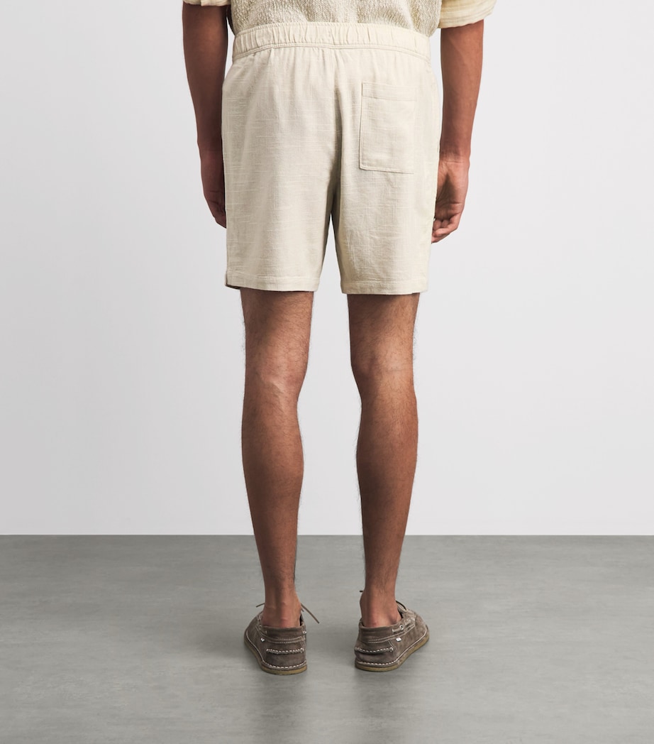PAIGE Mens Elijah Shorts Natural Image 5