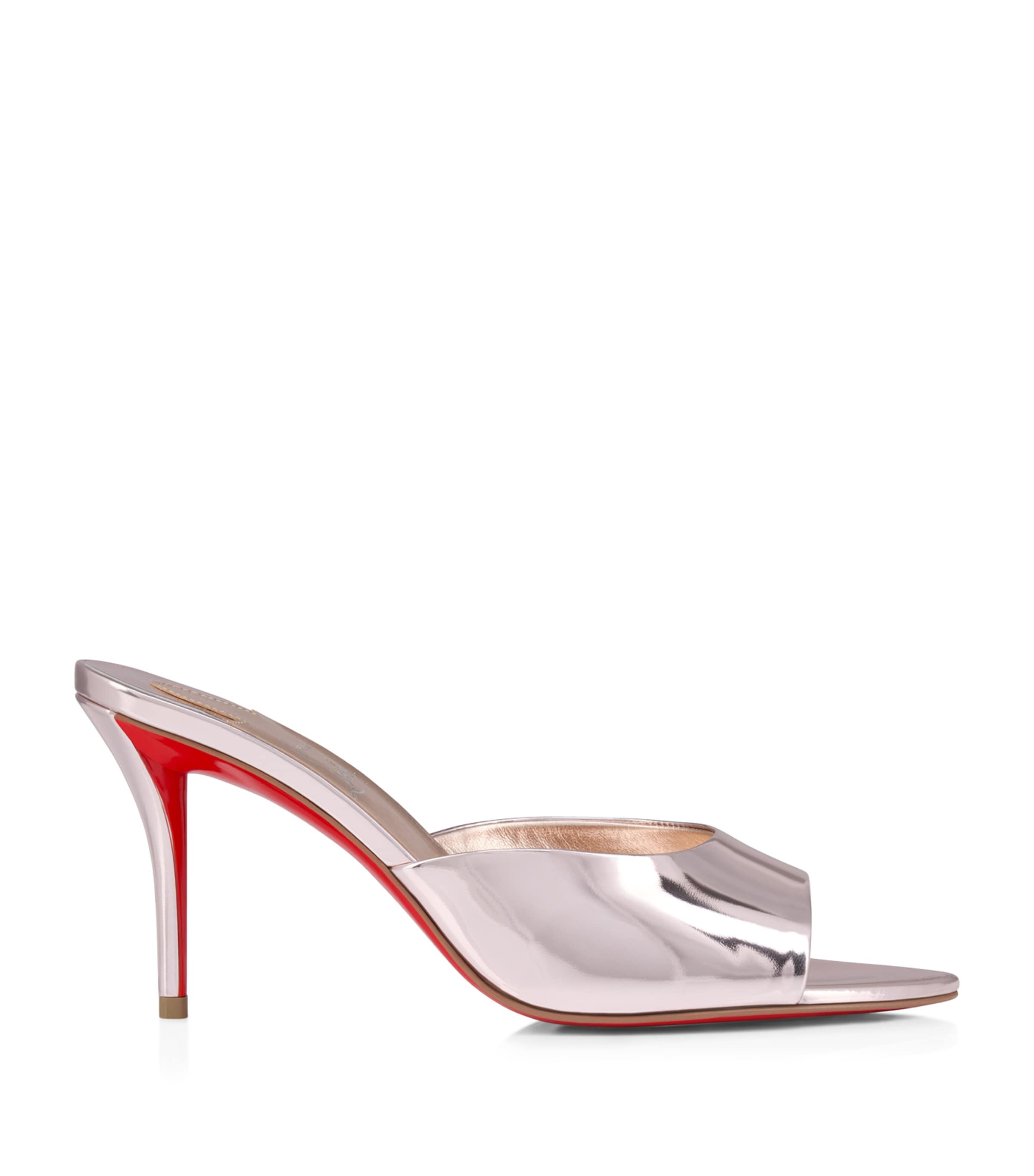 サンダル・ミュール MISS Z MULE 80 PATENT LEATHER SANDALS Christian Louboutin | Miss Z 80 white patent mules | Savannahs