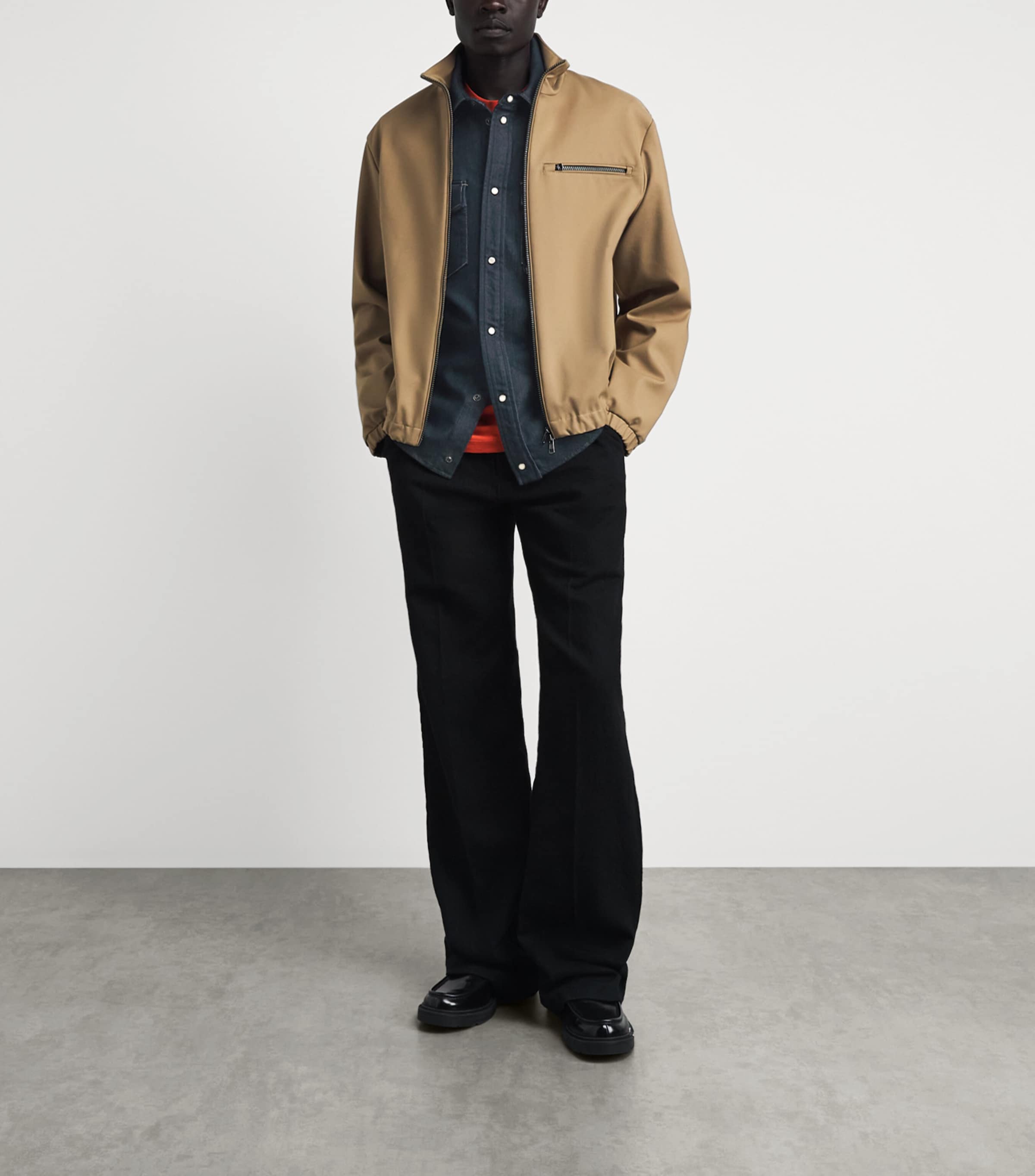 Moncler Mens Denim Shirt Image 2