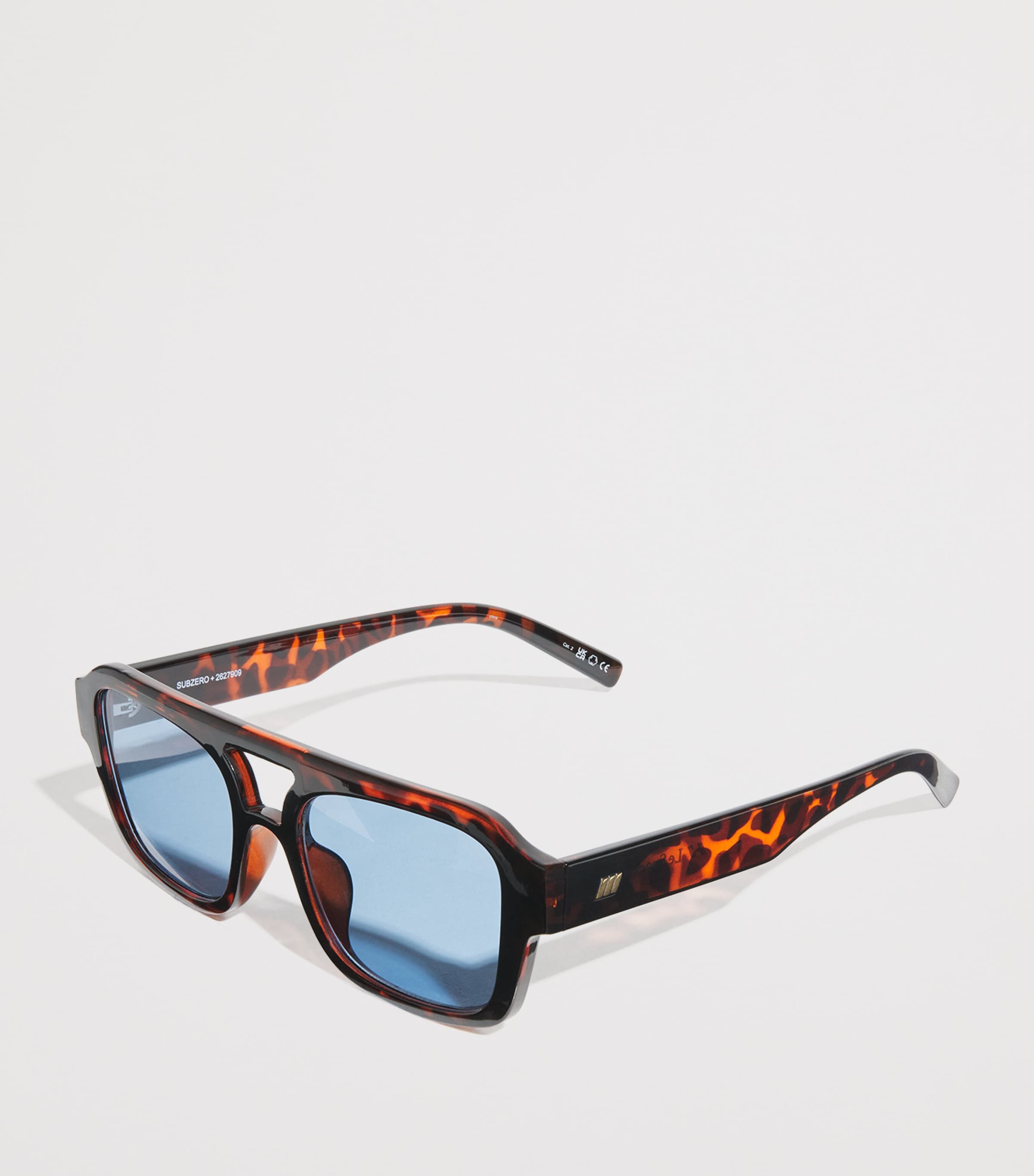 Le Specs Subzero Aviator Sunglasses Brn Image 2