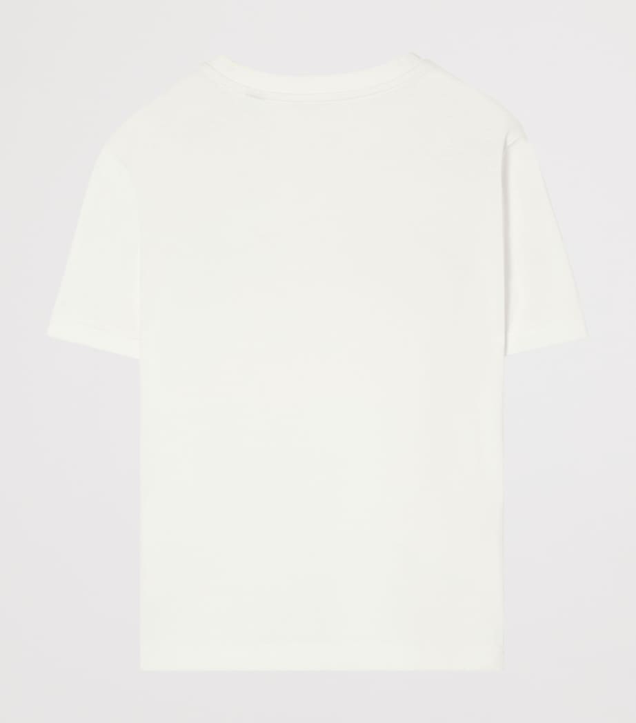 Burberry Kids Cotton Thomas Bear and Friends T-Shirt (14 Years) Chalk White Image 2