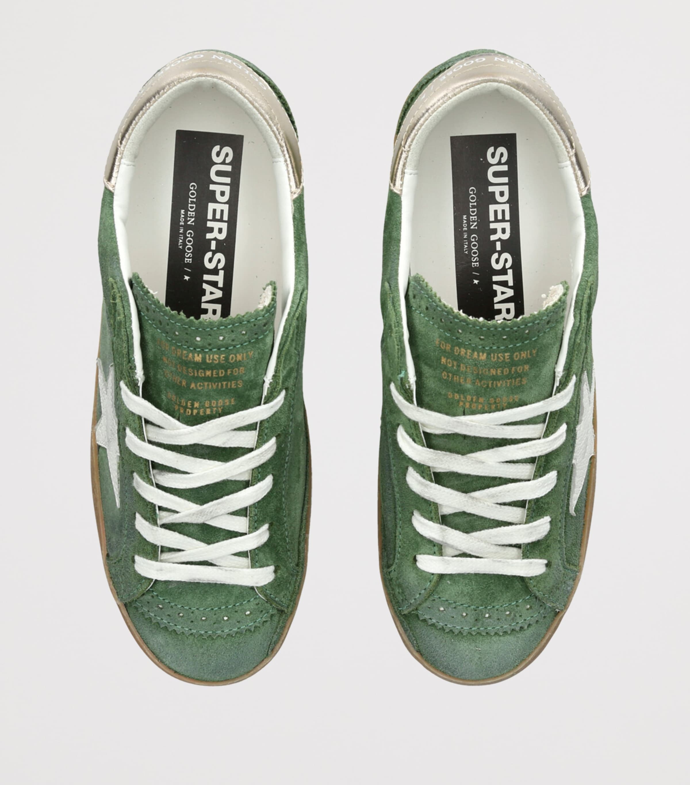 Suede Super-Star Sneakers GREEN Image 4