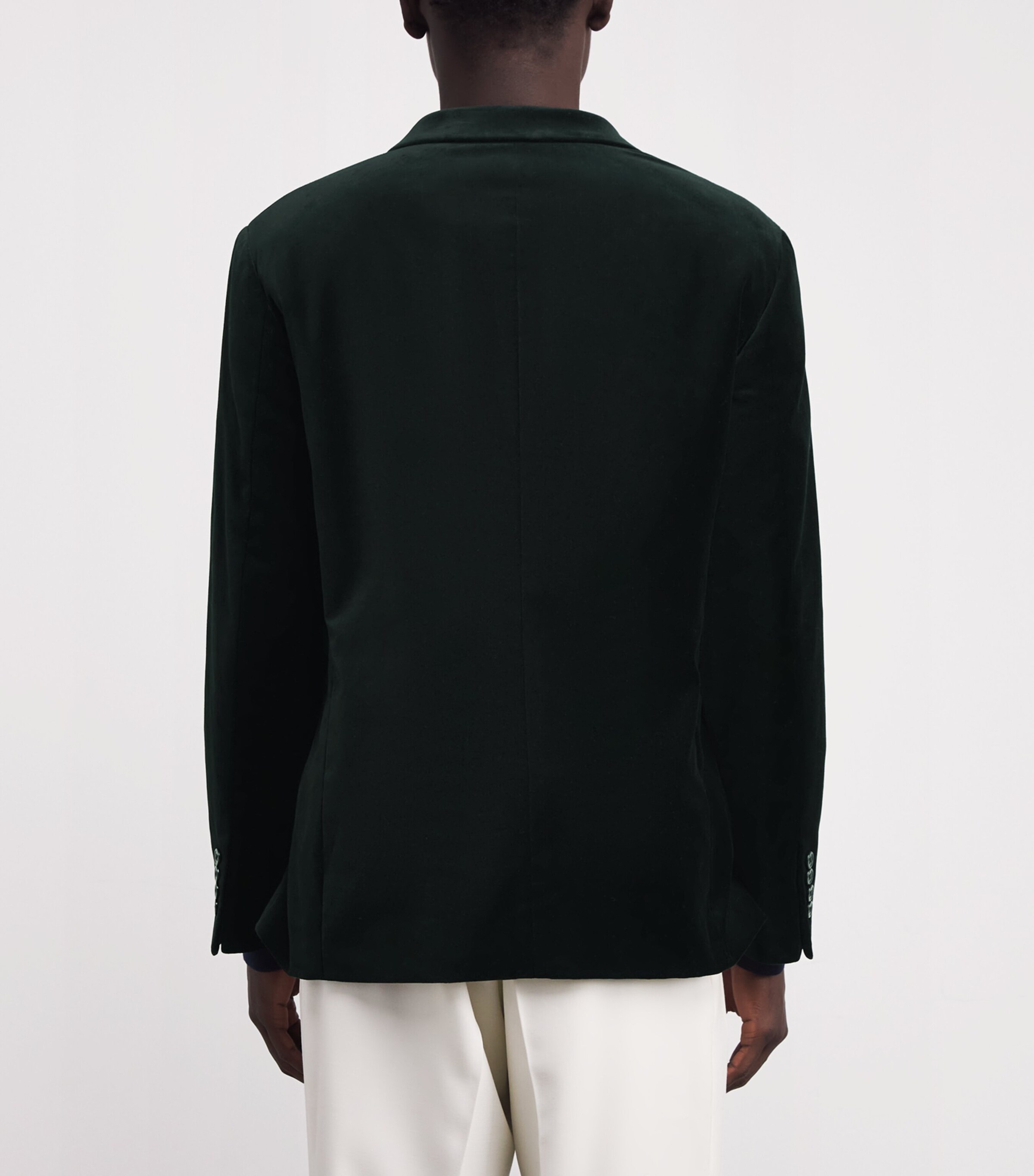 Velvet Blazer GREEN Image 4