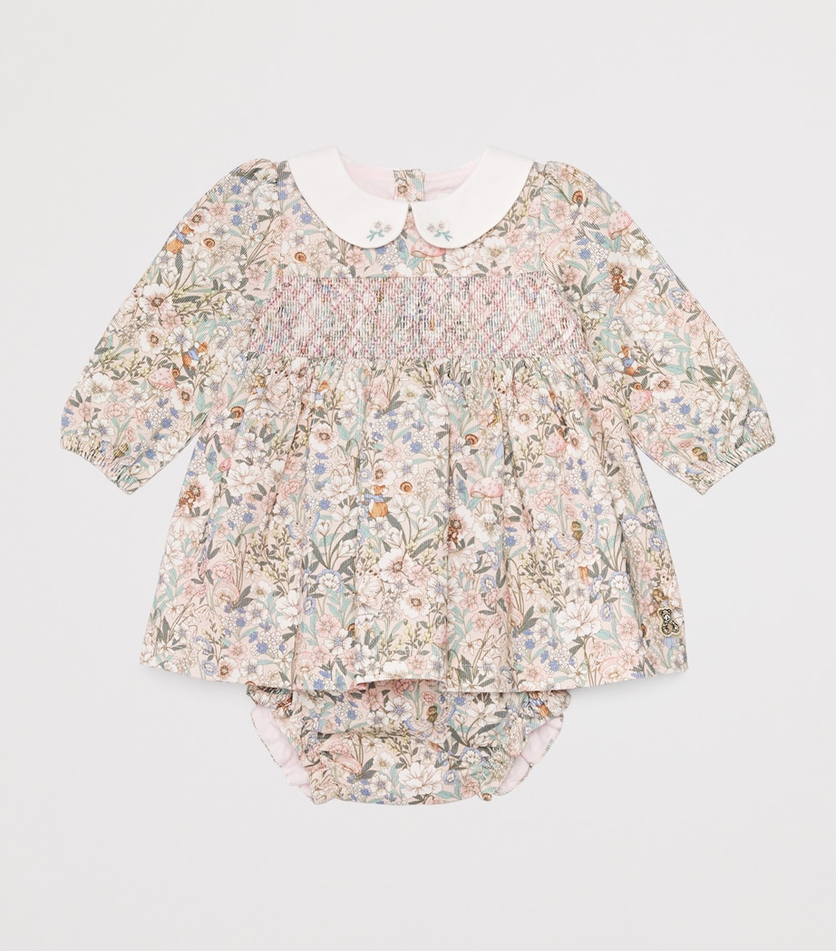 Harrods Floral Print Bloomers (0-18 Months) Pink Image 3