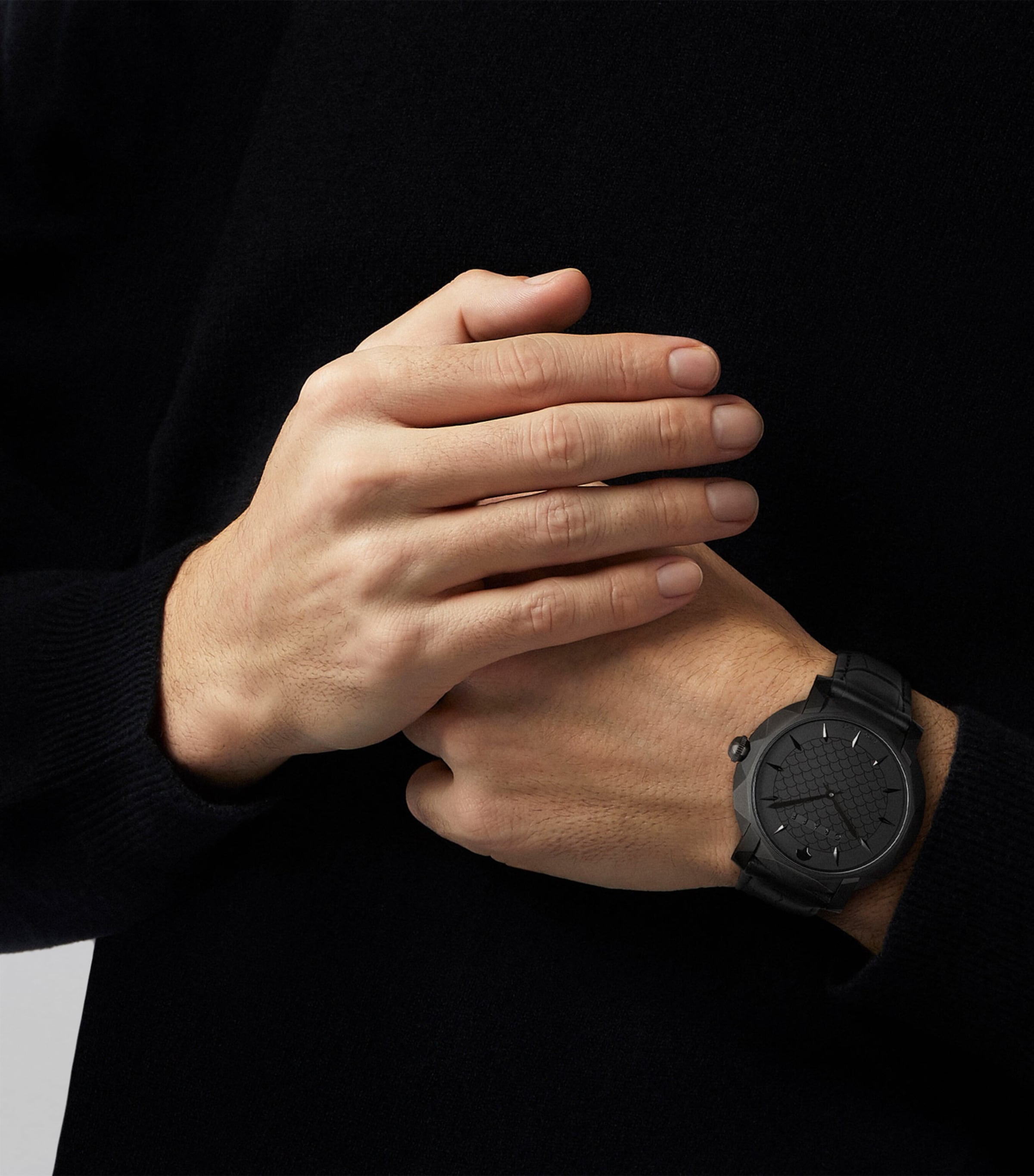 Graff Titanium DLC Eclipse Watch 43mm | Harrods UK