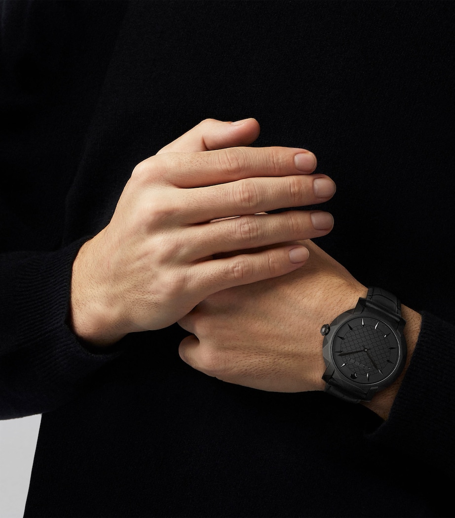 Titanium DLC Eclipse Watch 43mm BLACK Image 4