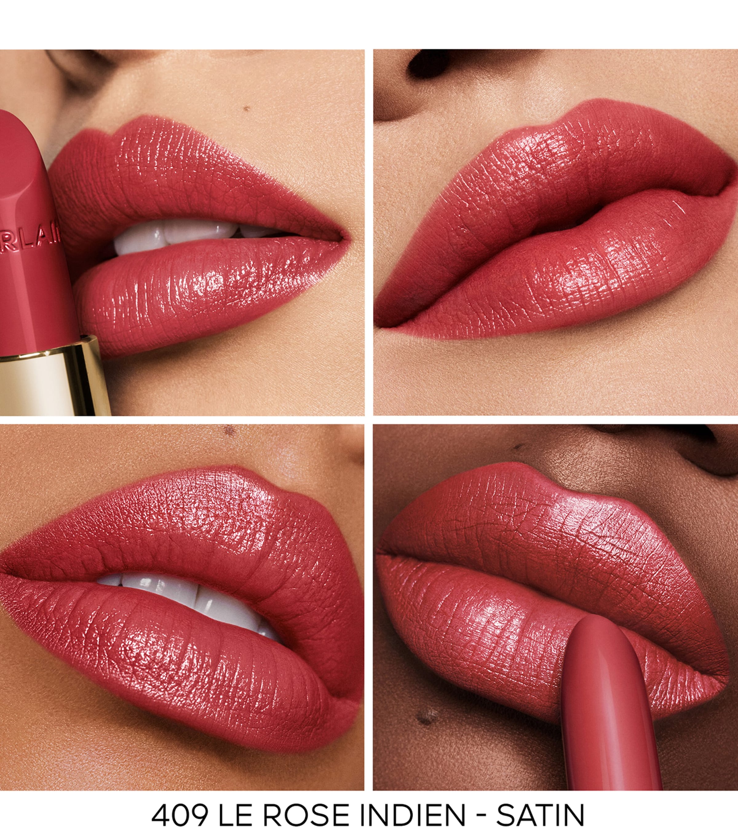 Rouge G Ultra-Care Satin Lipstick - Refill 409 ROSE INDIEN Image 3