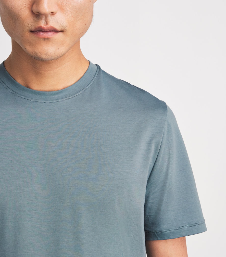 On Mens Focus T-Shirt Agave Image 3
