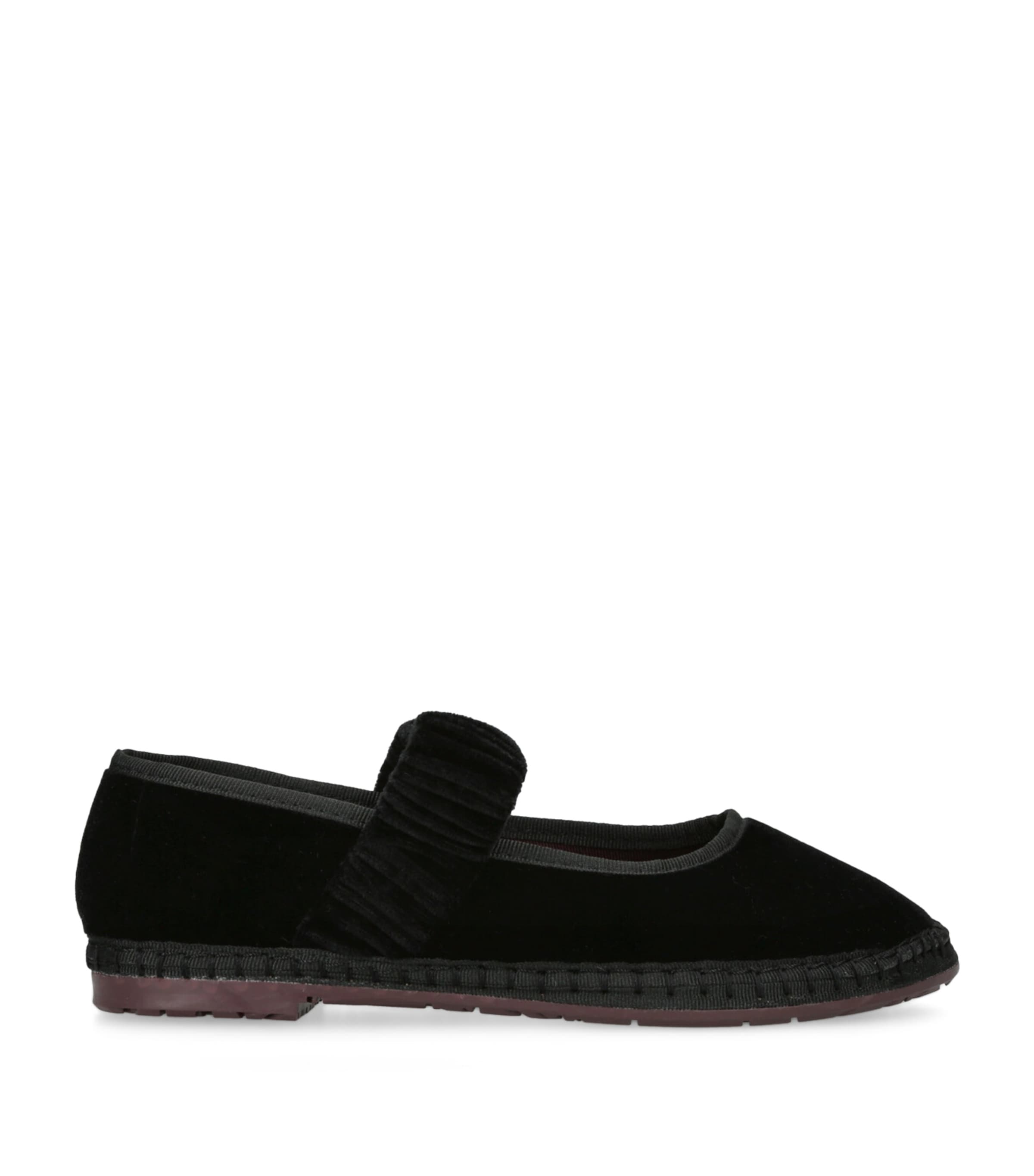 Velvet Mafalda Espadrilles BLACK Image 1