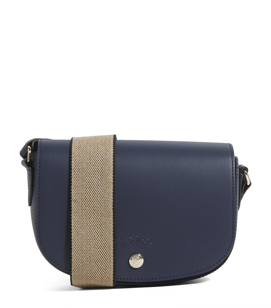 Longchamp Small Leather Épure Cross-Body Bag Navy Image 1