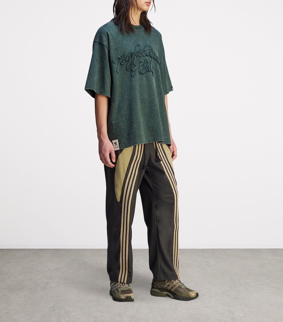 x Song For The Mute Logo T-Shirt SHADOW GREEN Image 5