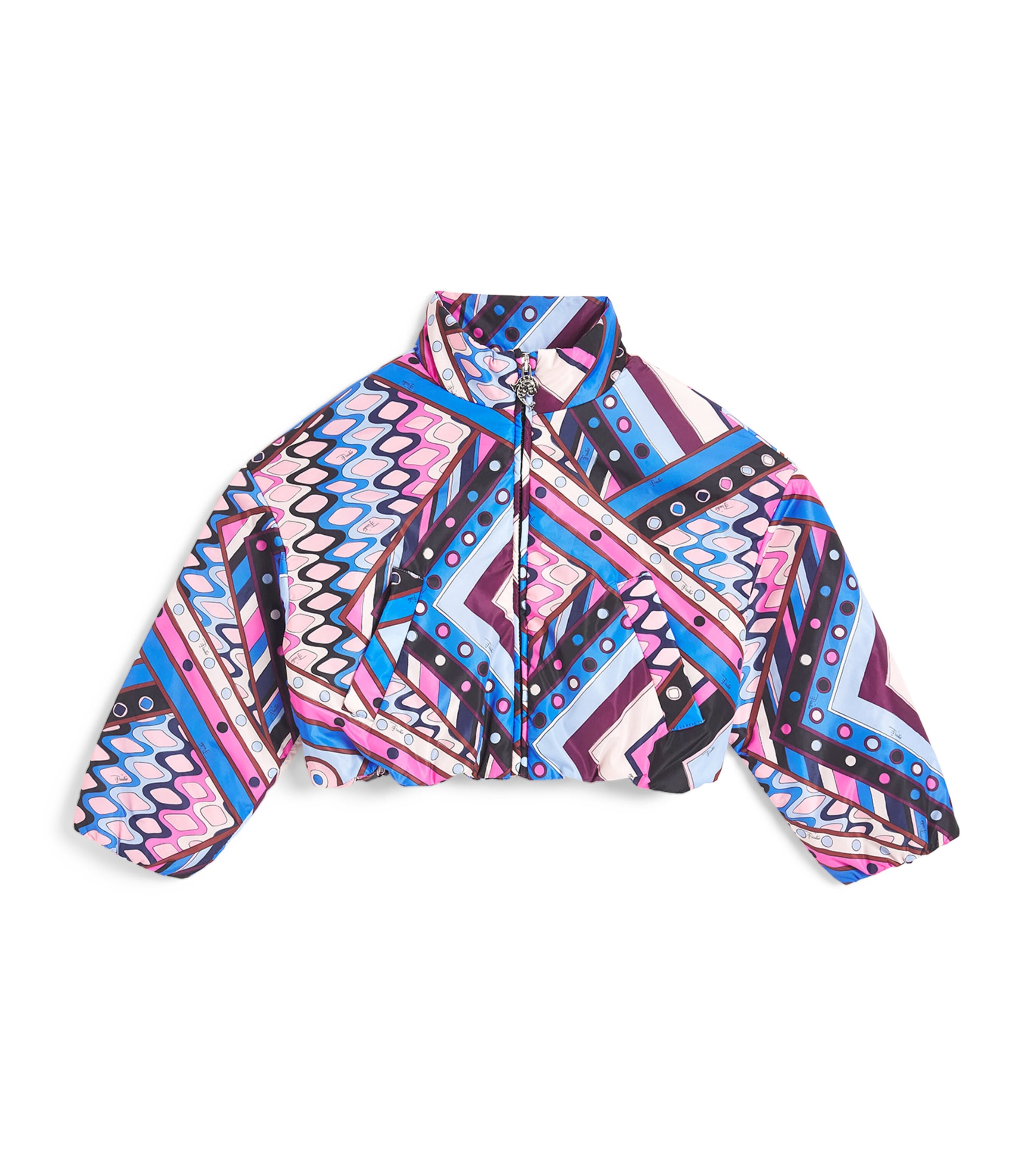 Pucci Junior Kids' Vivara Print Puffer Jacket