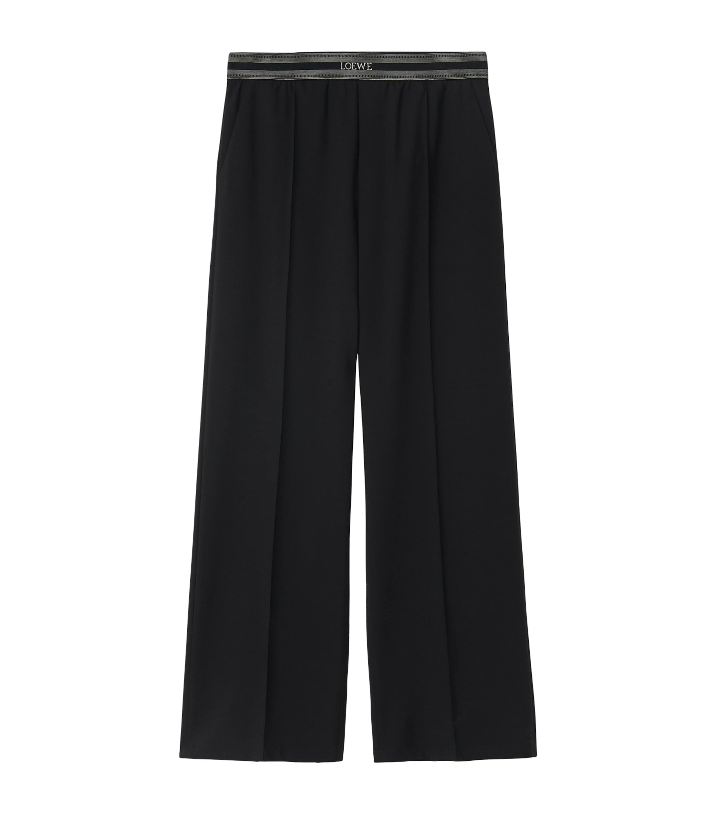 Loewe Logo Track Pants In Black