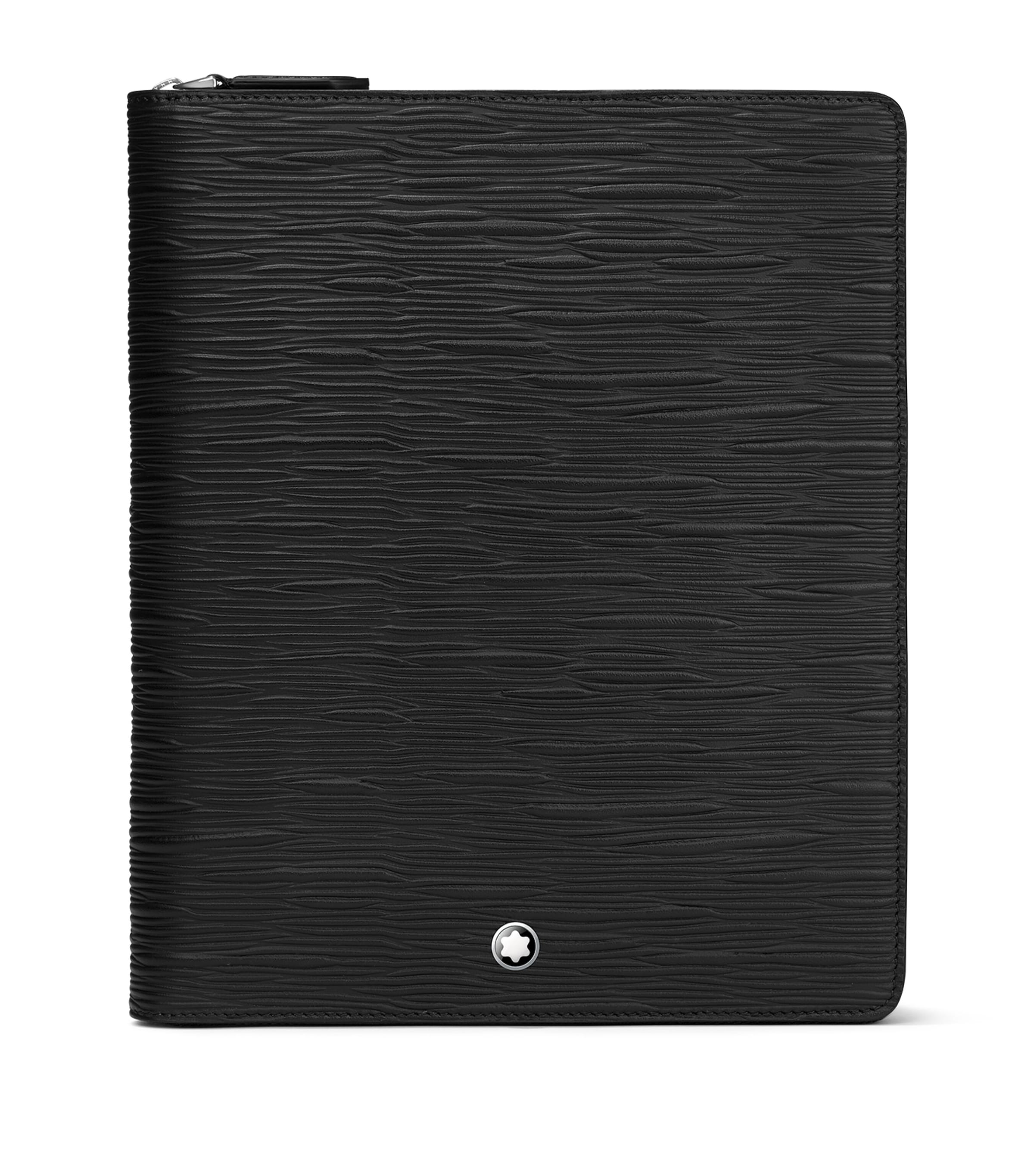 Montblanc Leather Meisterstück 4810 Notebook Holder In Black