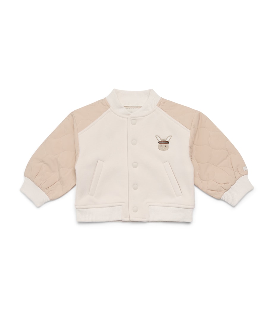 Donsje Noal Bomber Jacket (6 Months – 4 Years) Soft Powder Image 1