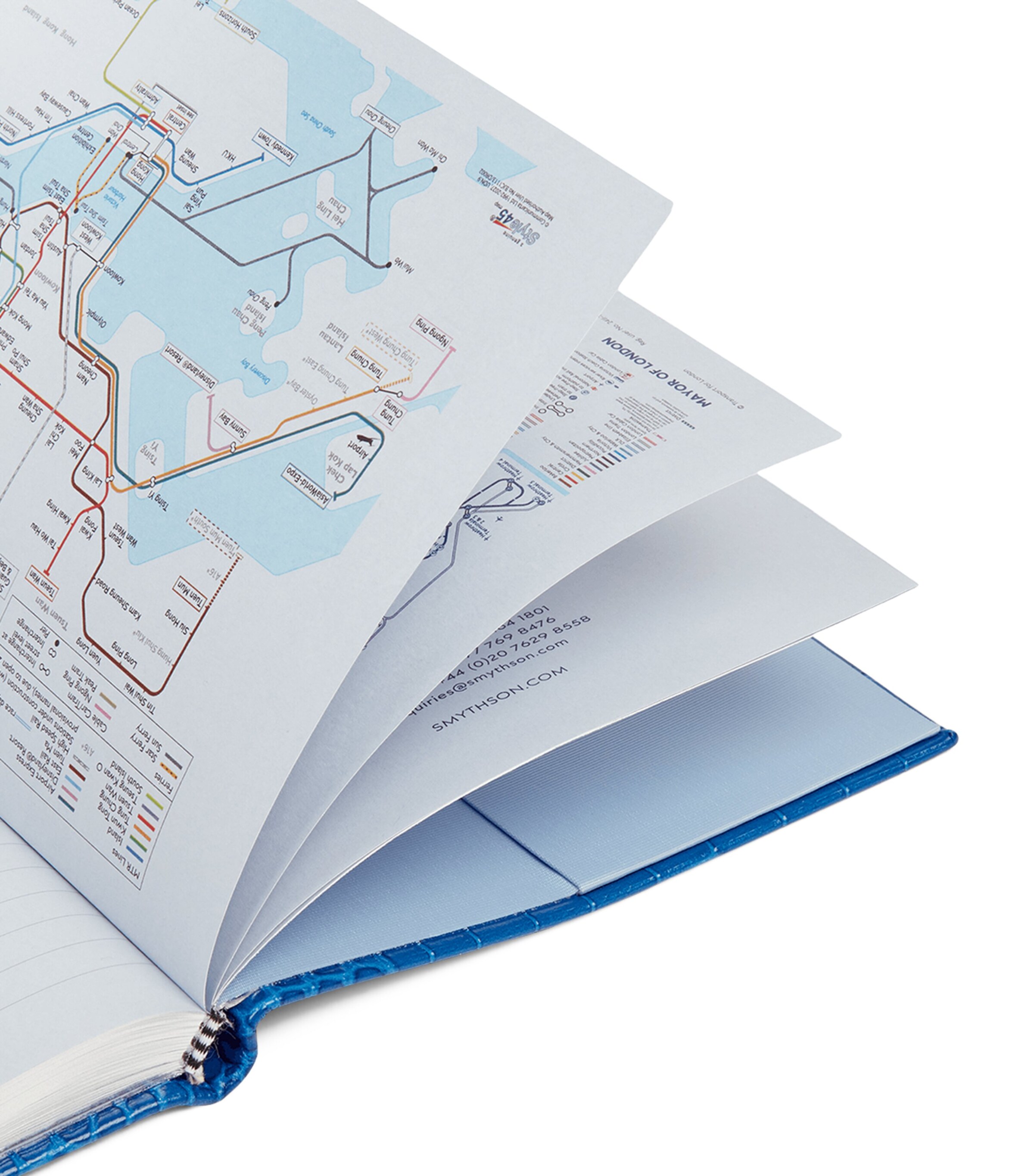 Mara Leather 2026 Soho Planner CERULEAN Image 7