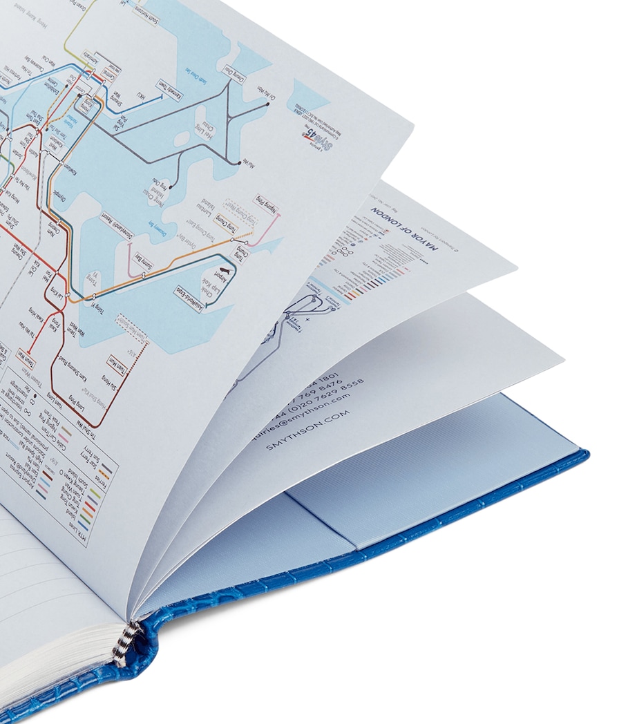 Mara Leather 2026 Soho Planner CERULEAN Image 7