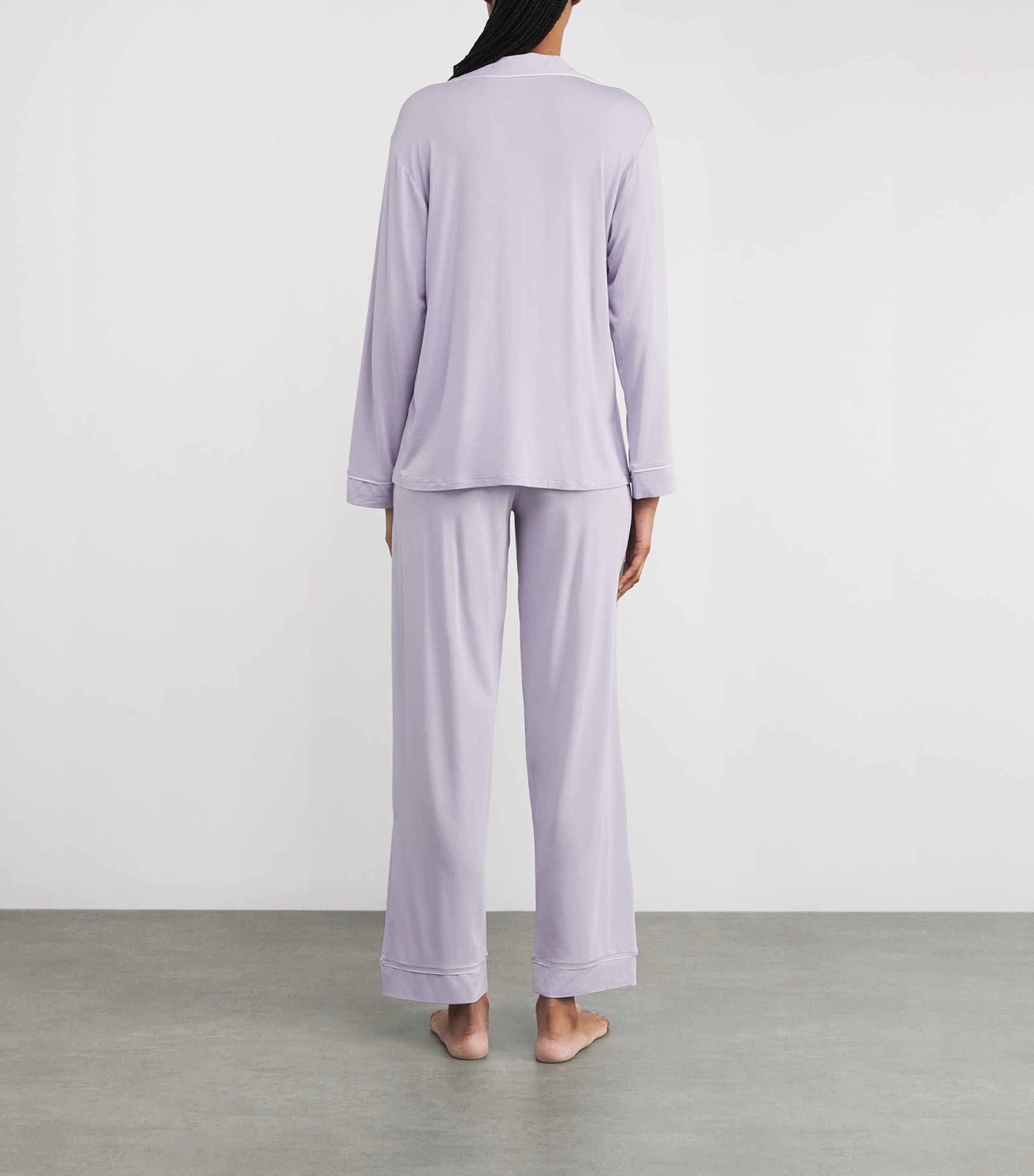 Modal Gisele Pyjama Set THISTLE/IVORY Image 3