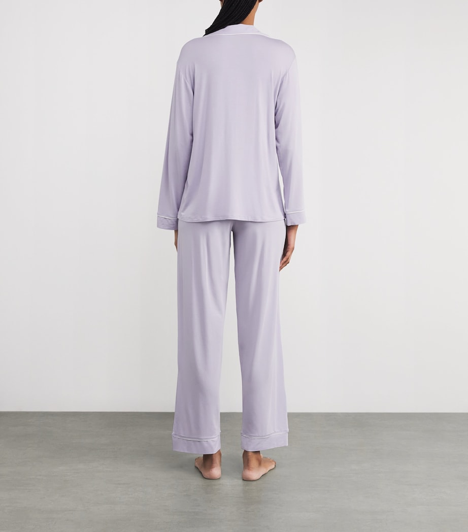 Modal Gisele Pyjama Set THISTLE/IVORY Image 3