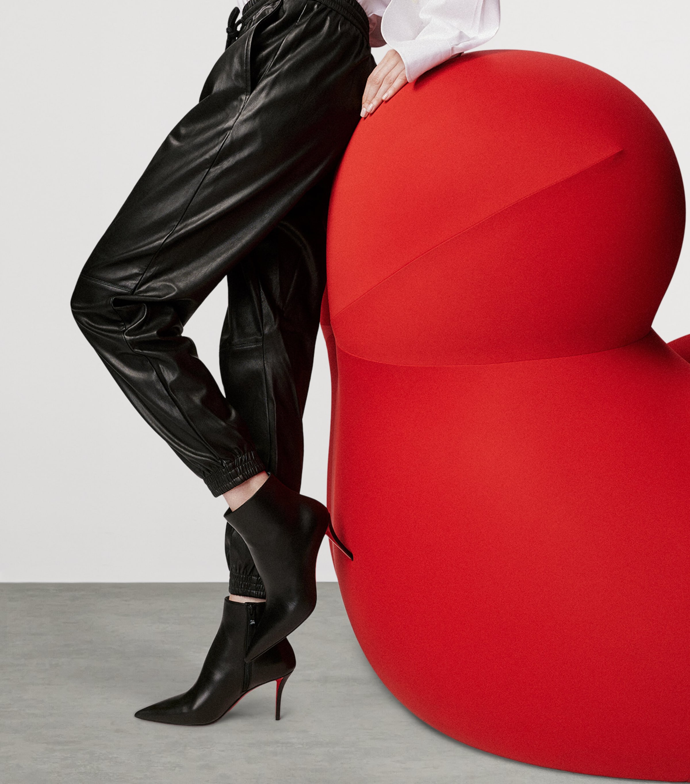 Miss Z Heeled Boots 80 BK01 Image 2