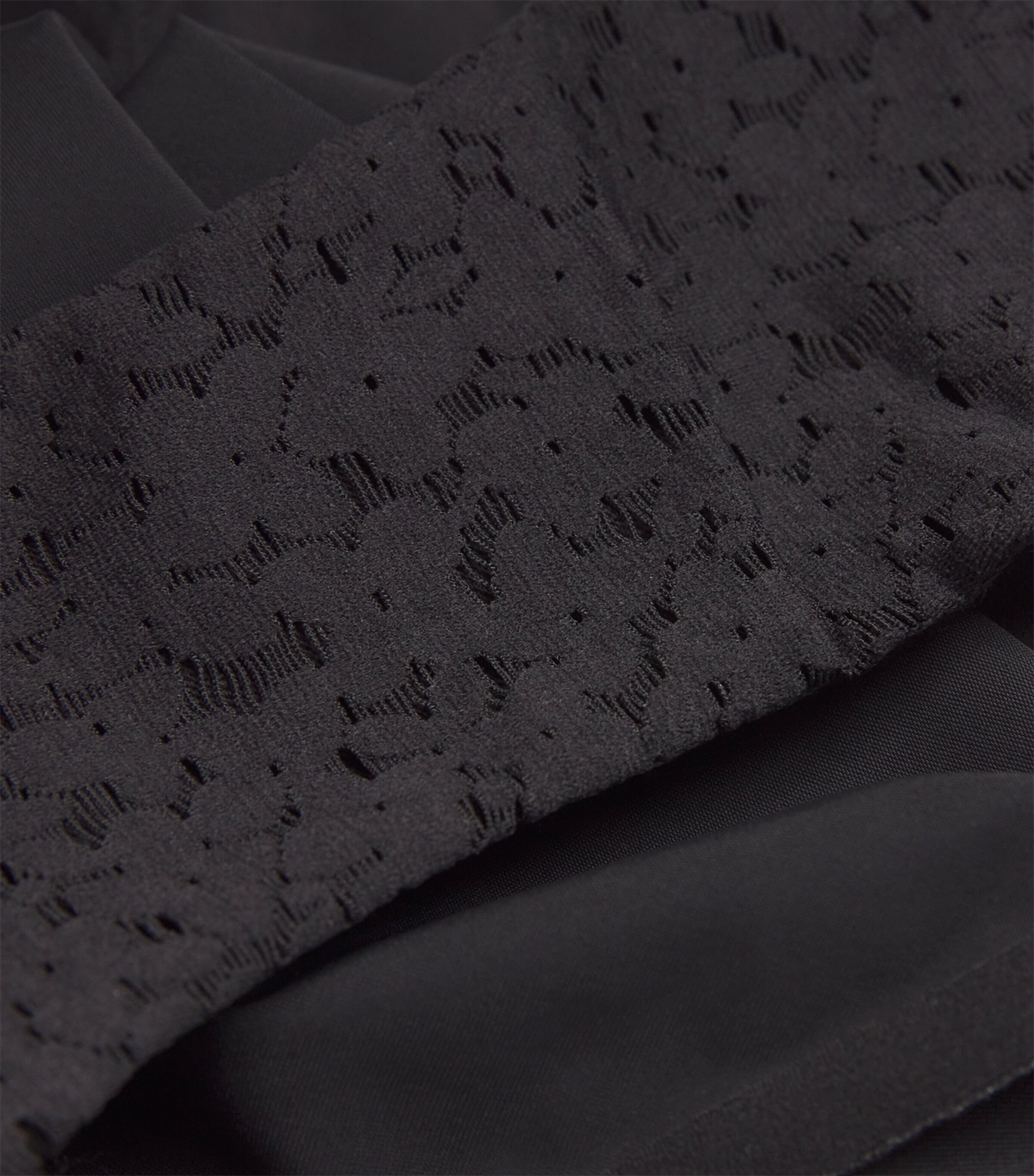 Lace-Detail Norah Briefs 011 BLACK Image 4