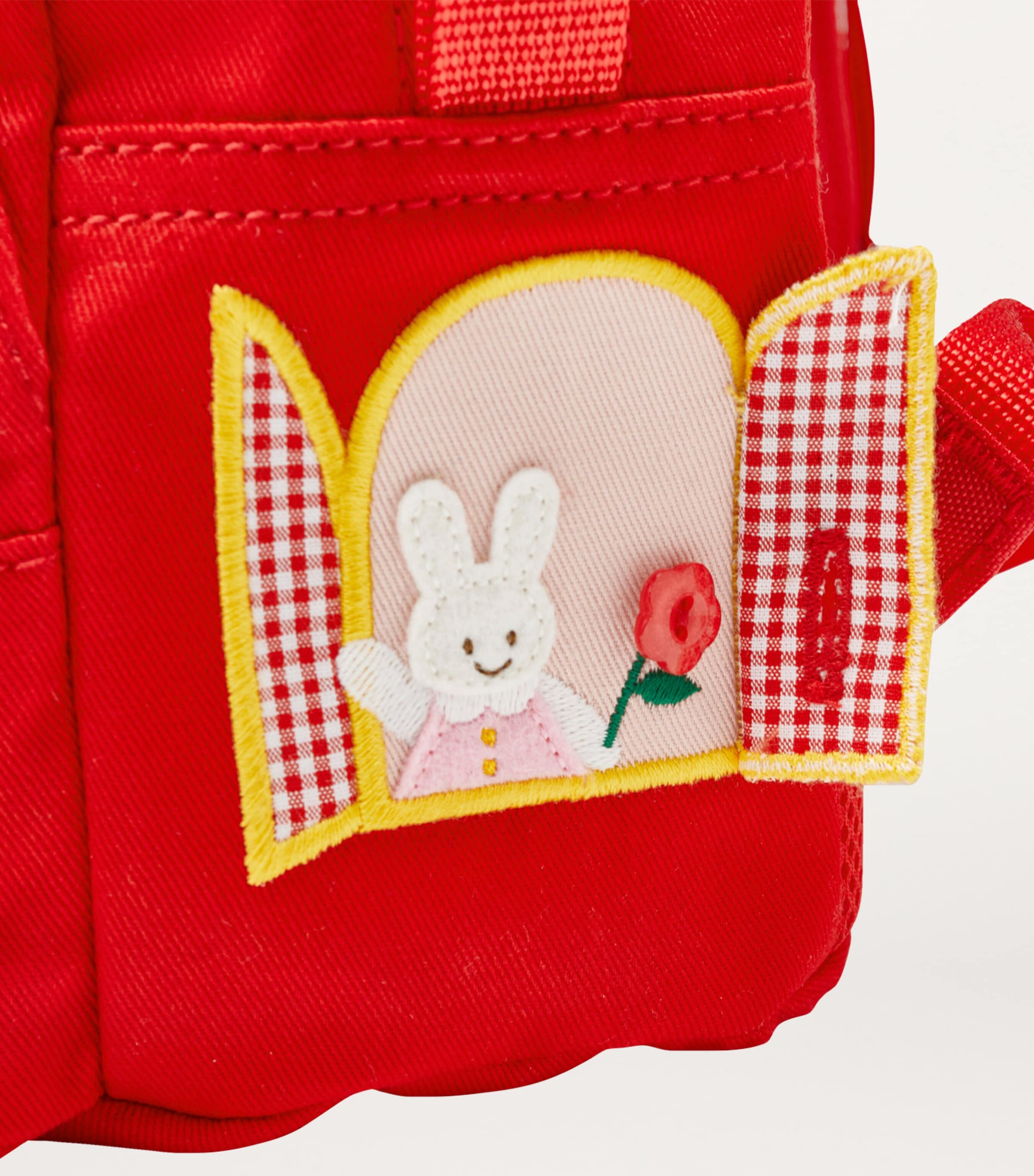 Disney Harrods Red Mickey Mouse Patch Backpack New Loungefly Backpack Inspired by  main image 2
