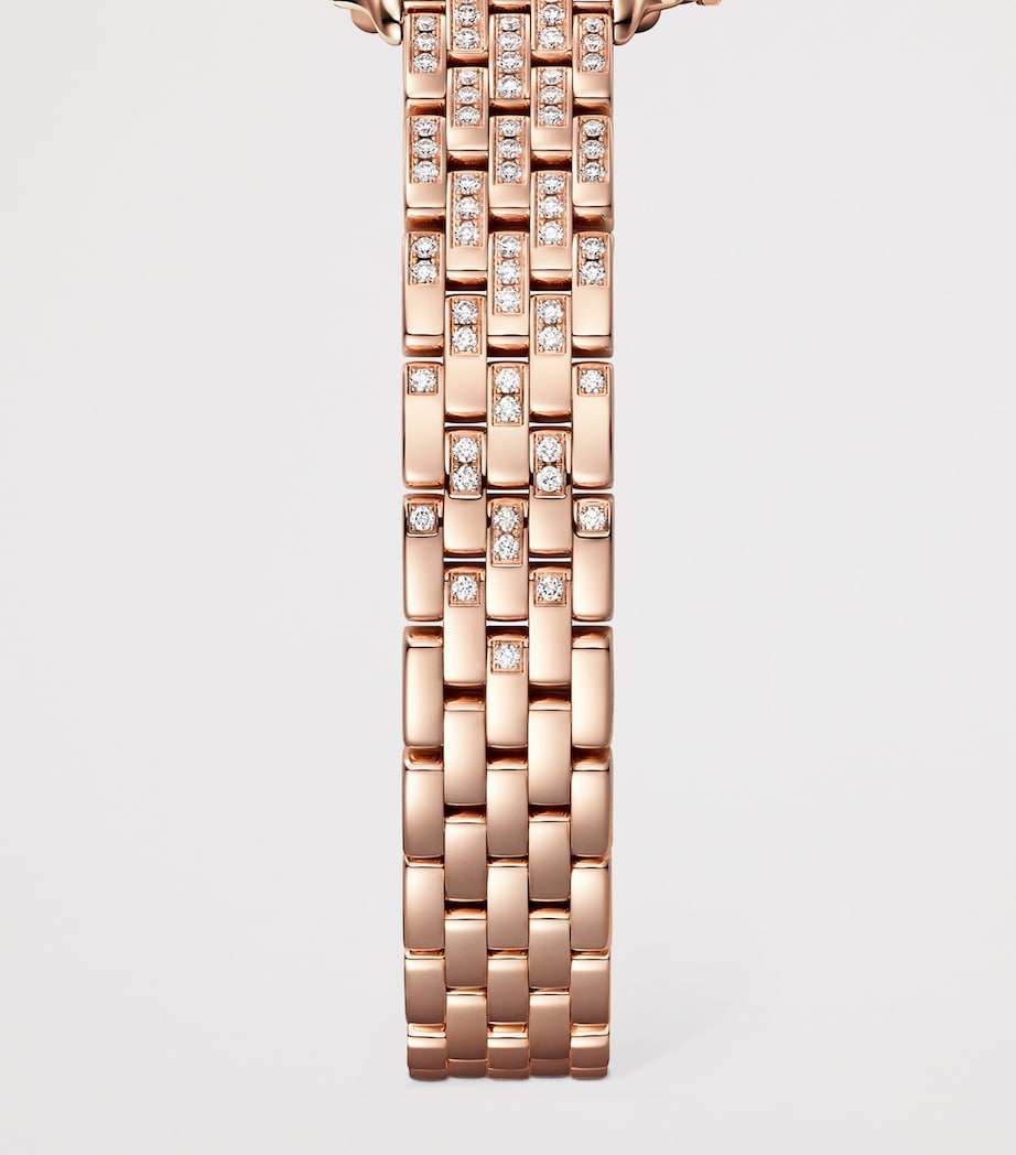 Rose Gold and Diamond Panthère de Cartier Watch 20mm SILVER Image 3
