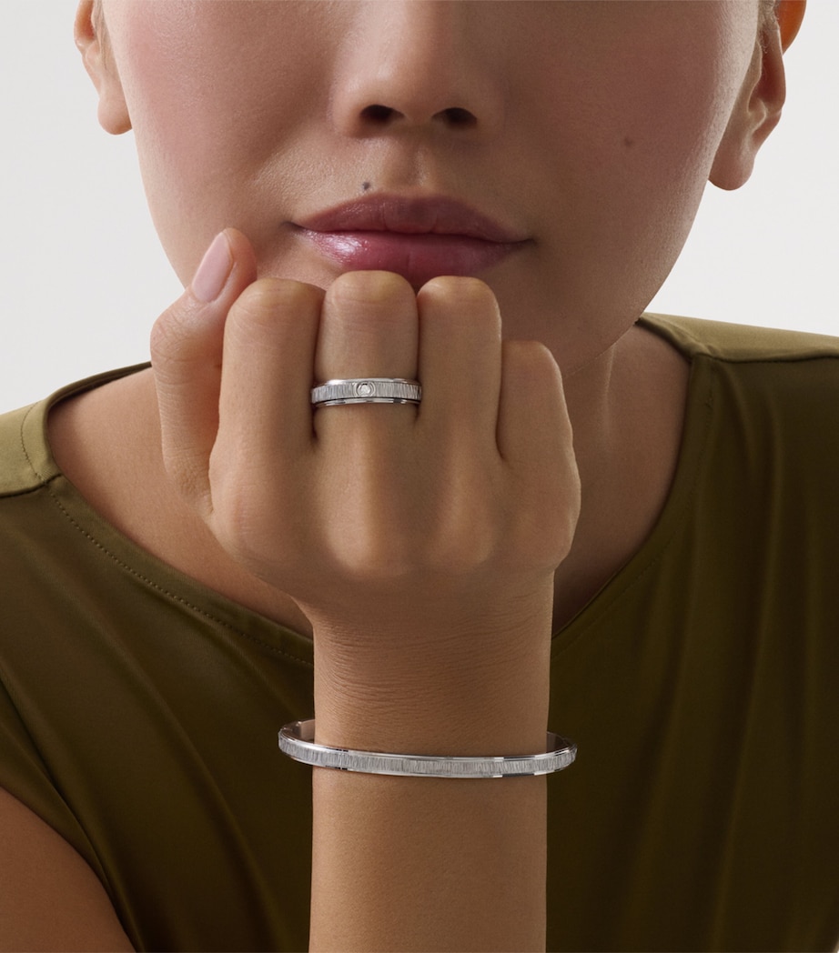 White Gold Possession Décor Palace Bangle WHITE GOLD Image 3