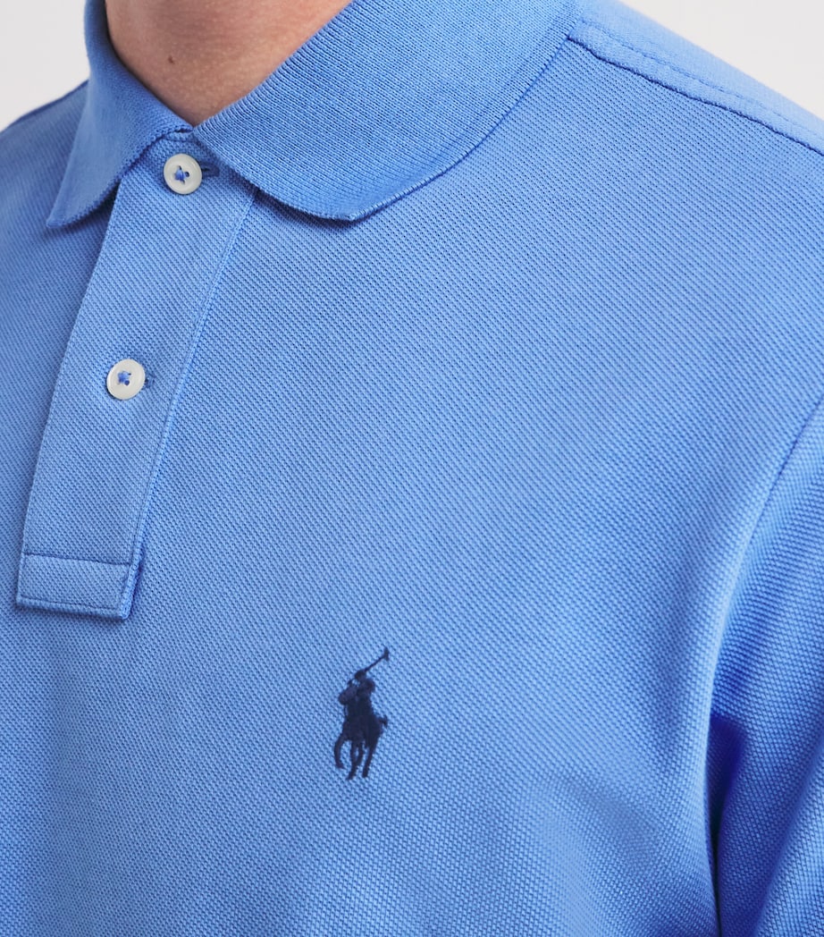 Polo Ralph Lauren Mens Polo Pony Polo Shirt Harbour Island Blue Image 6