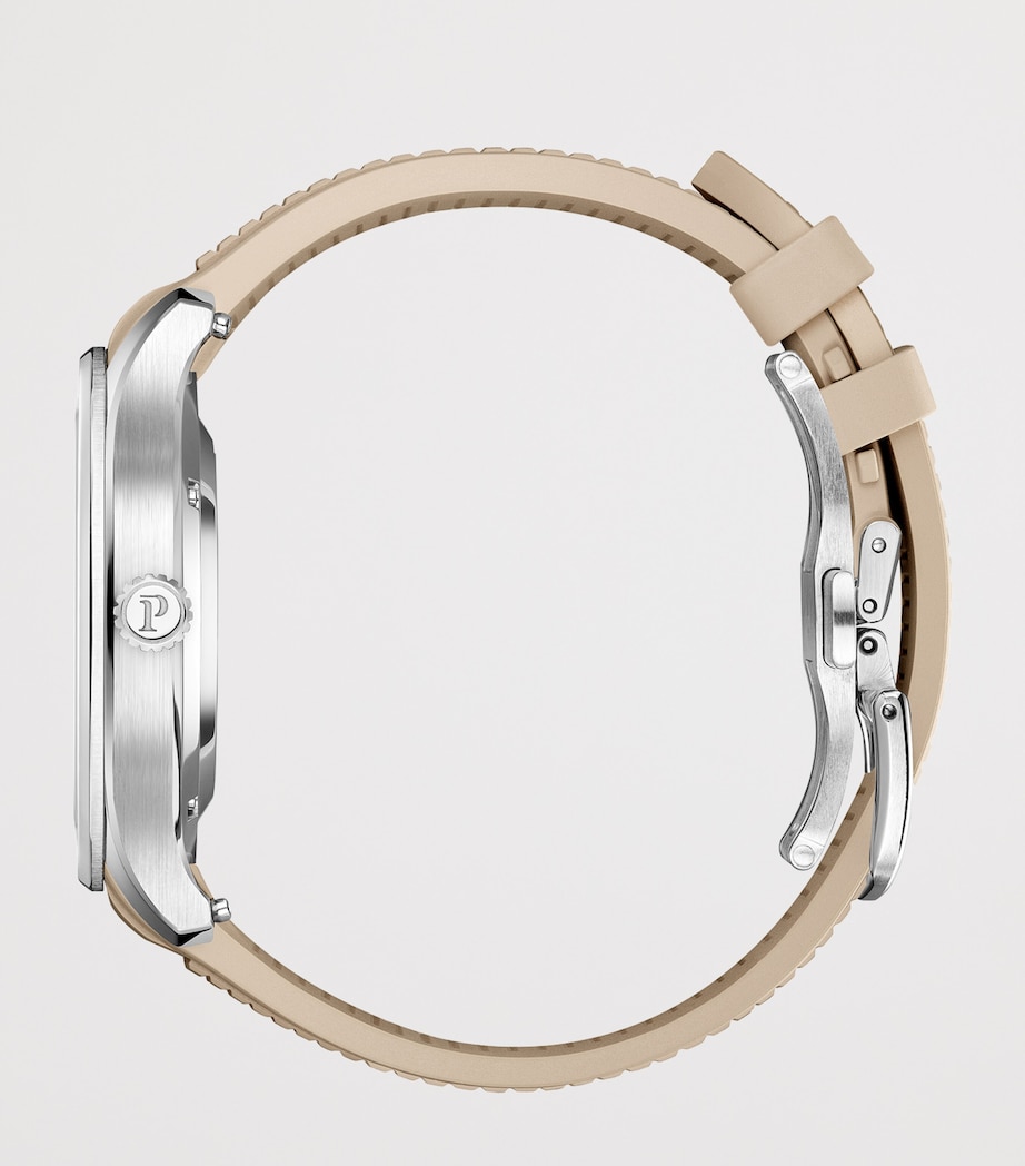 Piaget Stainless Steel and Diamond Polo Signature Date Watch 36mm Steel Image 4