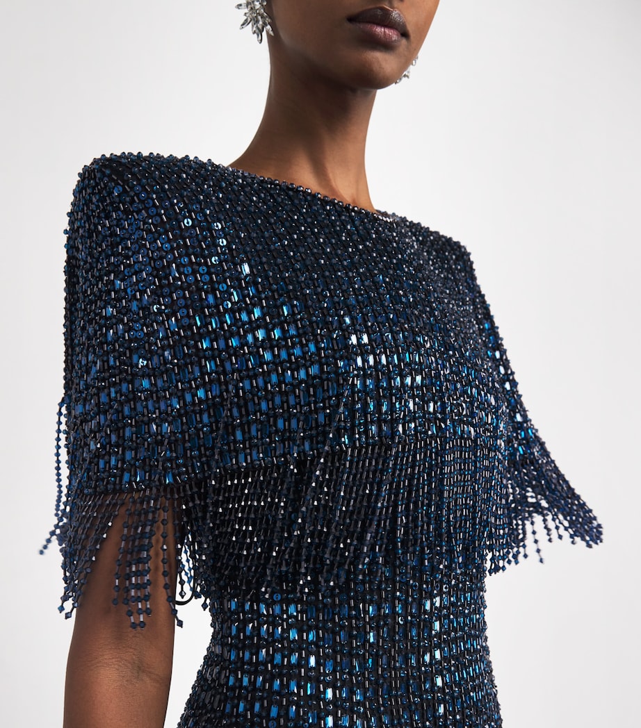 Embellished Lyla May Gown MOCKINGBIRD BLUE Image 6