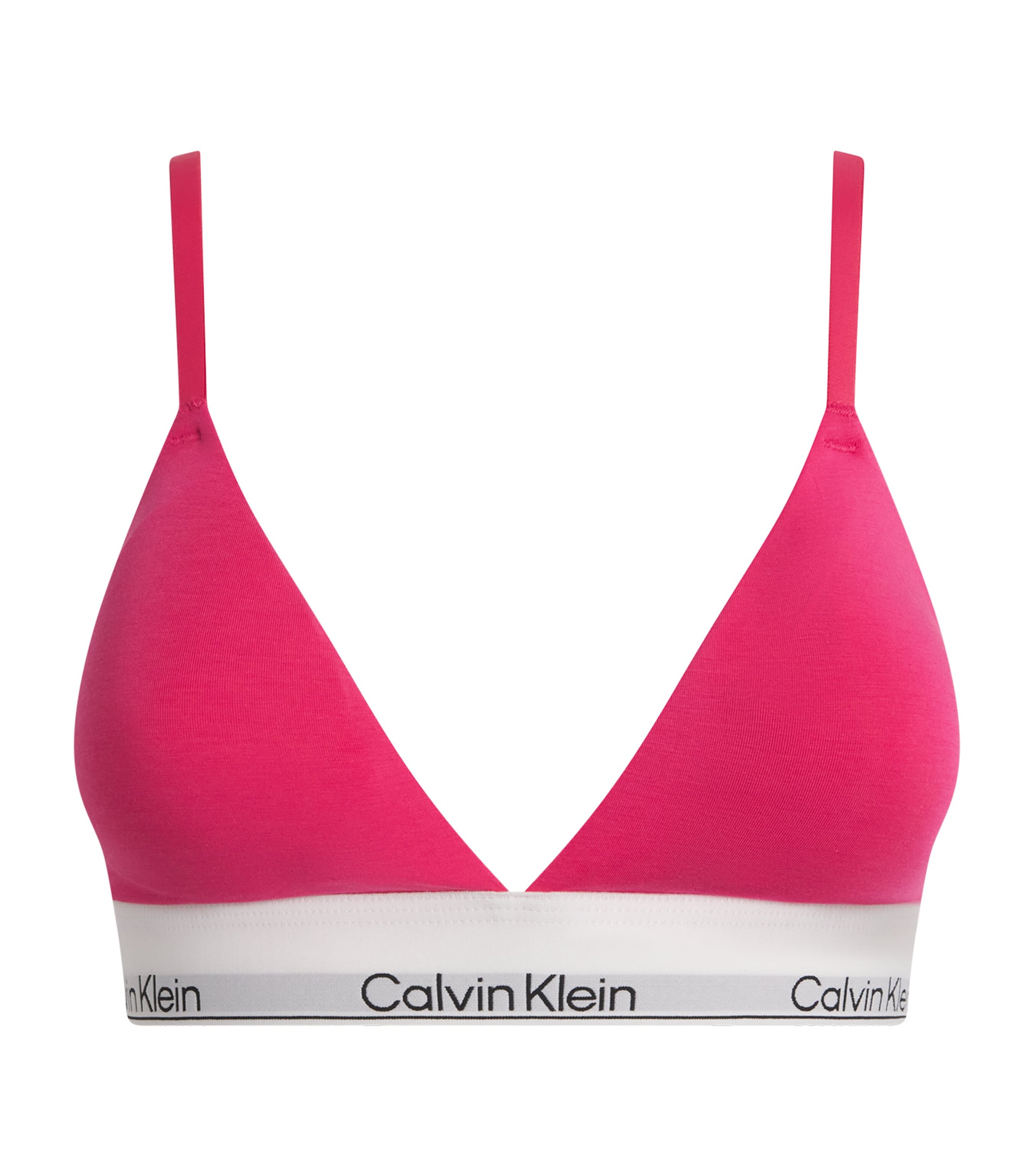Calvin Klein Cotton Icon Bra In Pink
