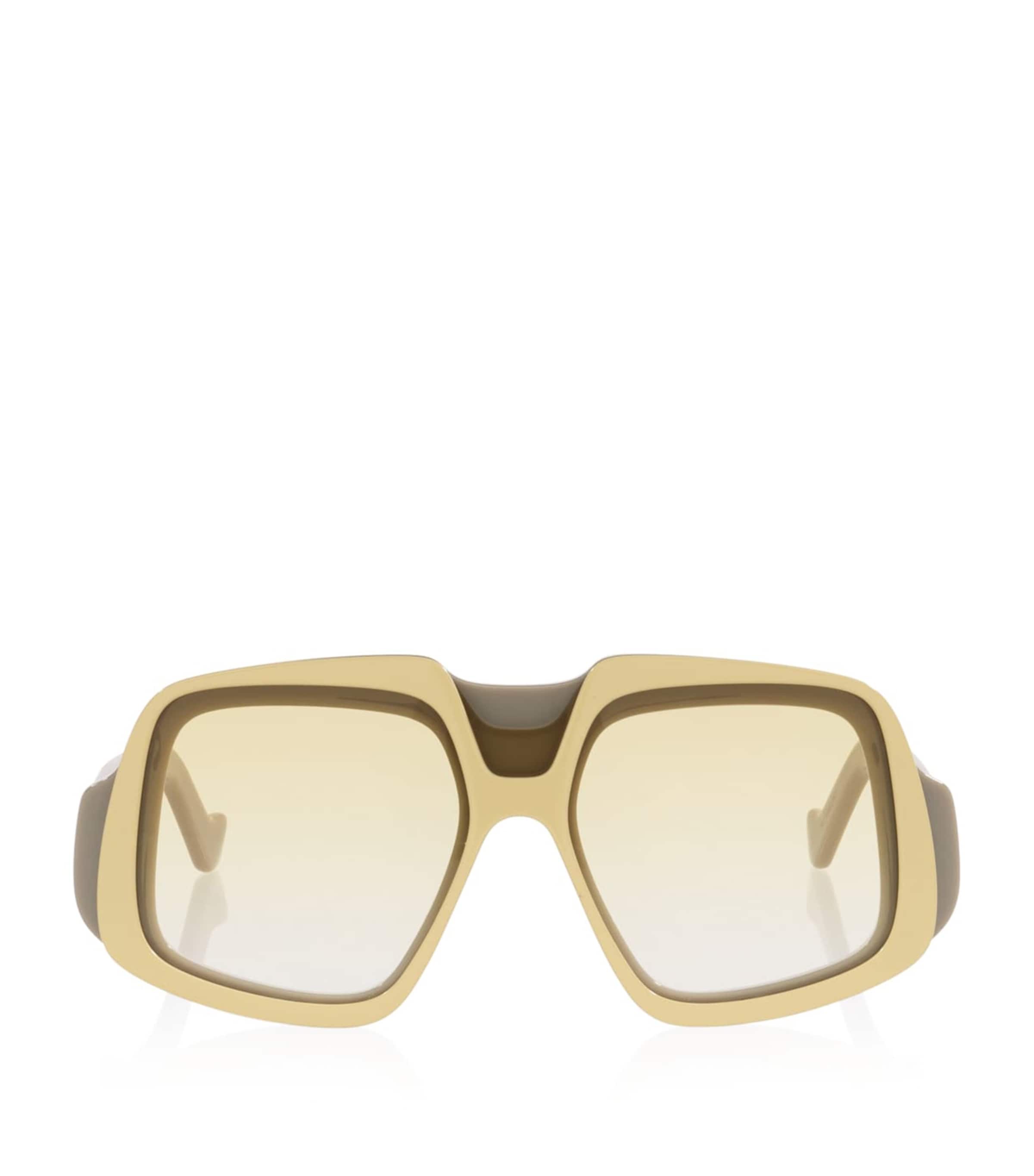LOEWE Anagram Oversized Square Sunglasses Brown Image 1