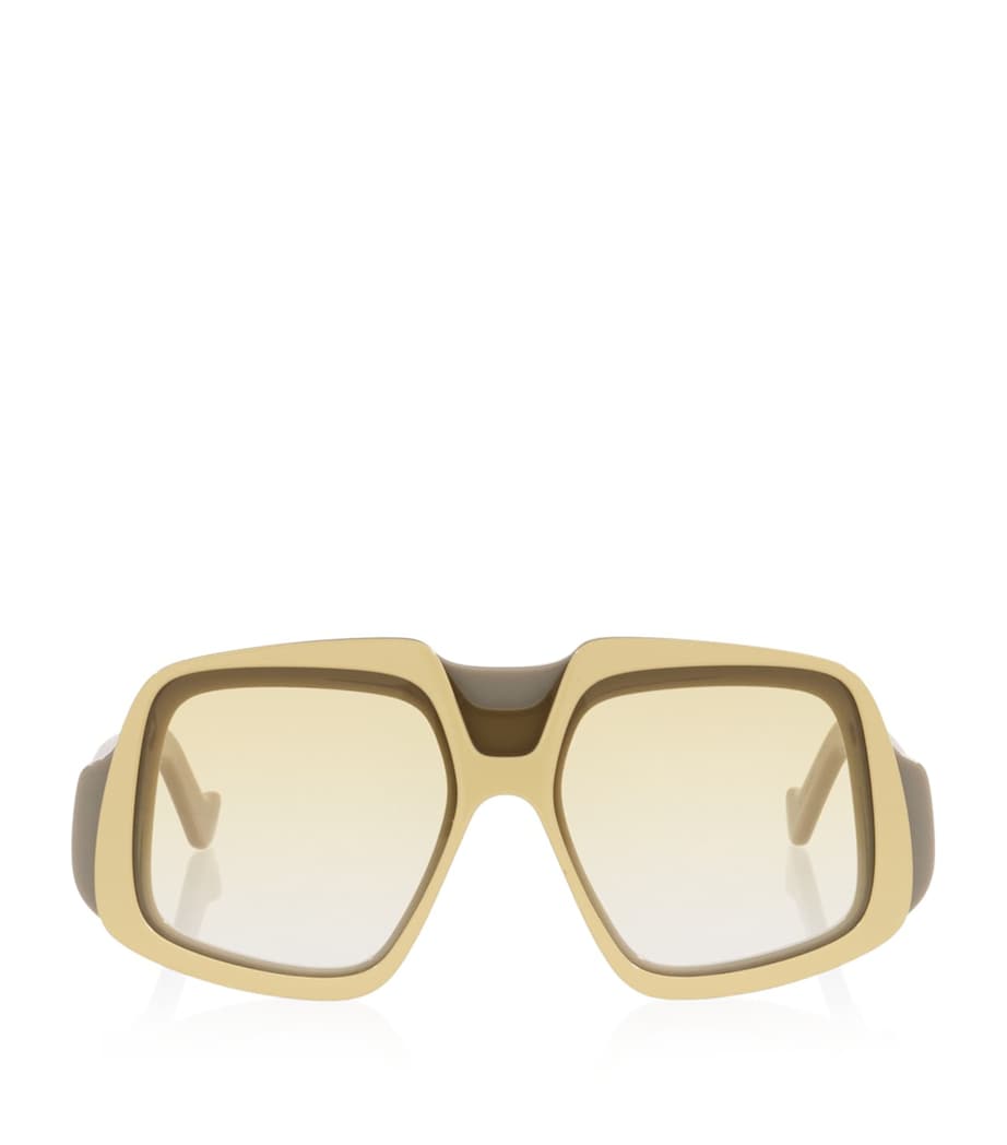 LOEWE Anagram Oversized Square Sunglasses Brown Image 1