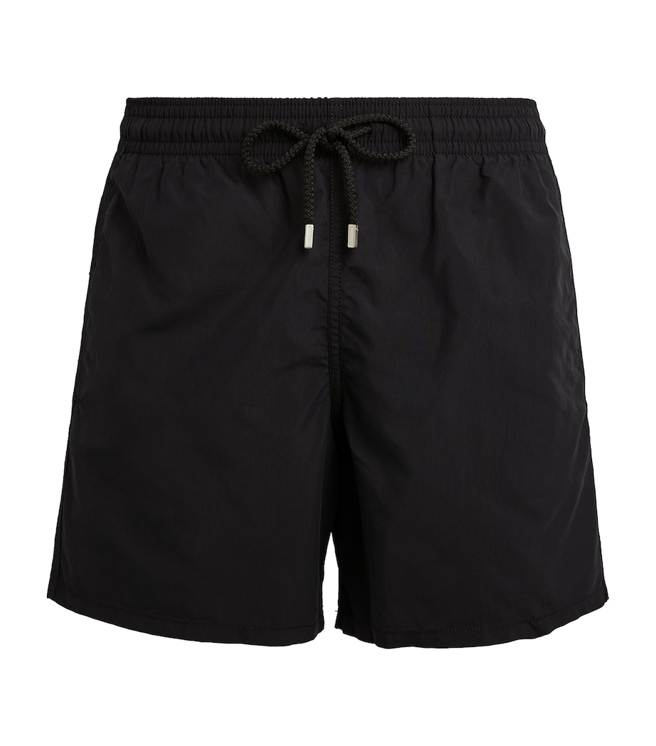 Vilebrequin Mens Moorea Swim Shorts Noir Image 1