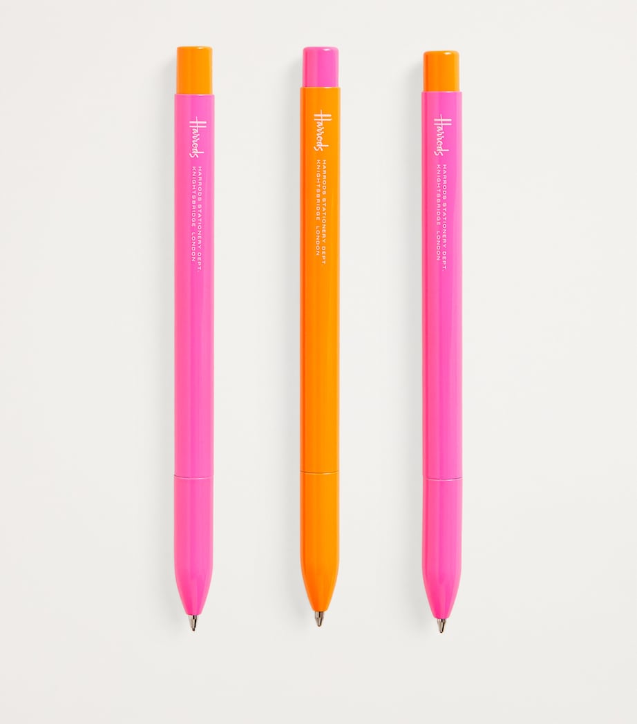 Logo Pens (Set of 3) PINK Image 2