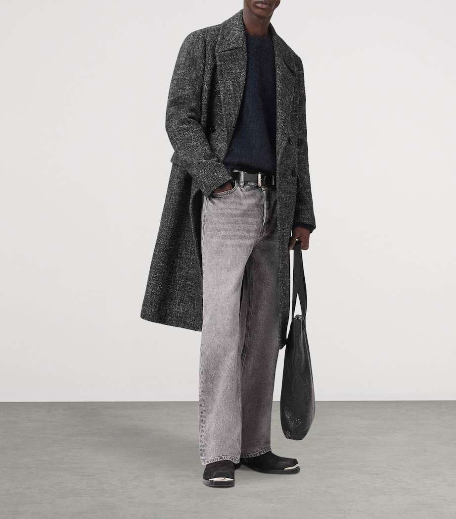 Oversized Brushed Coby Sweater INK BLUE Image 4