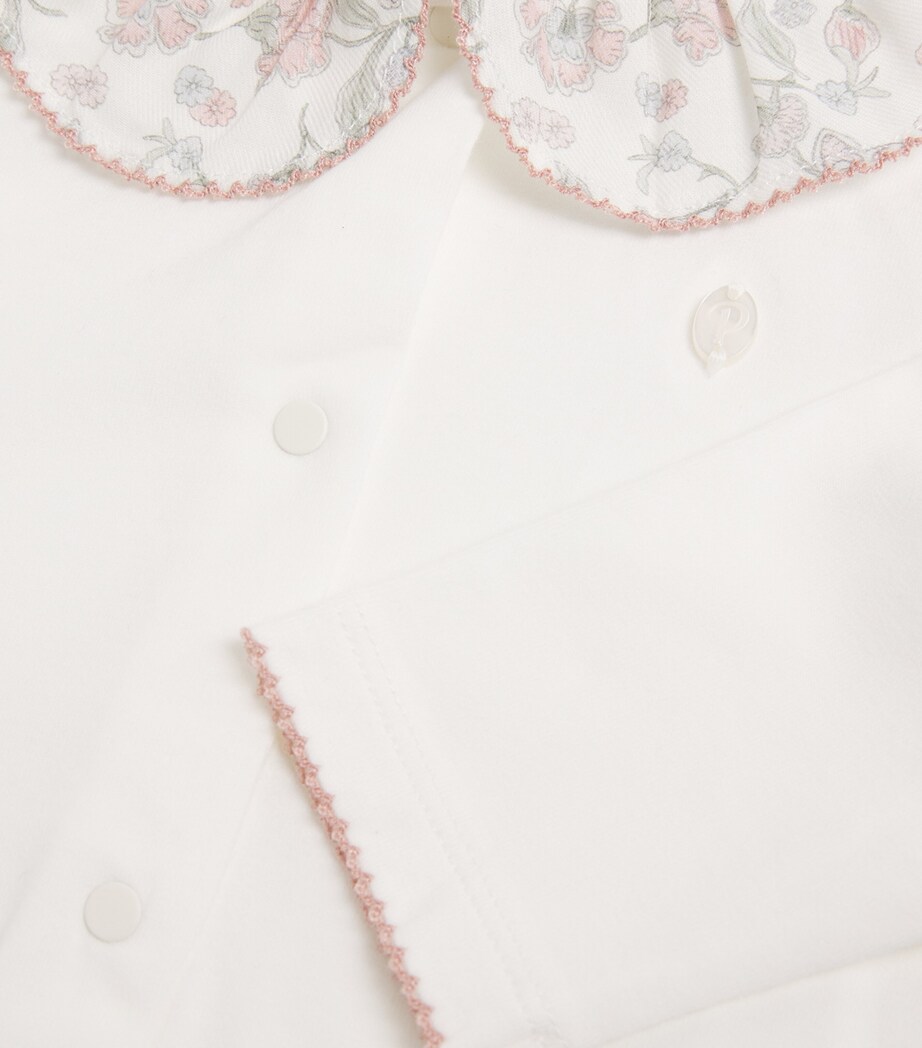 Patachou Stretch-Cotton Floral Bodysuit (0-24 Months) Image 3