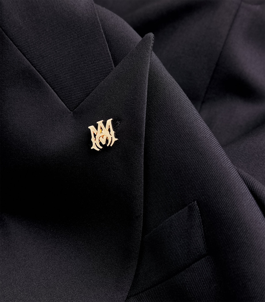 Double-Breasted Blazer BLACK Image 5