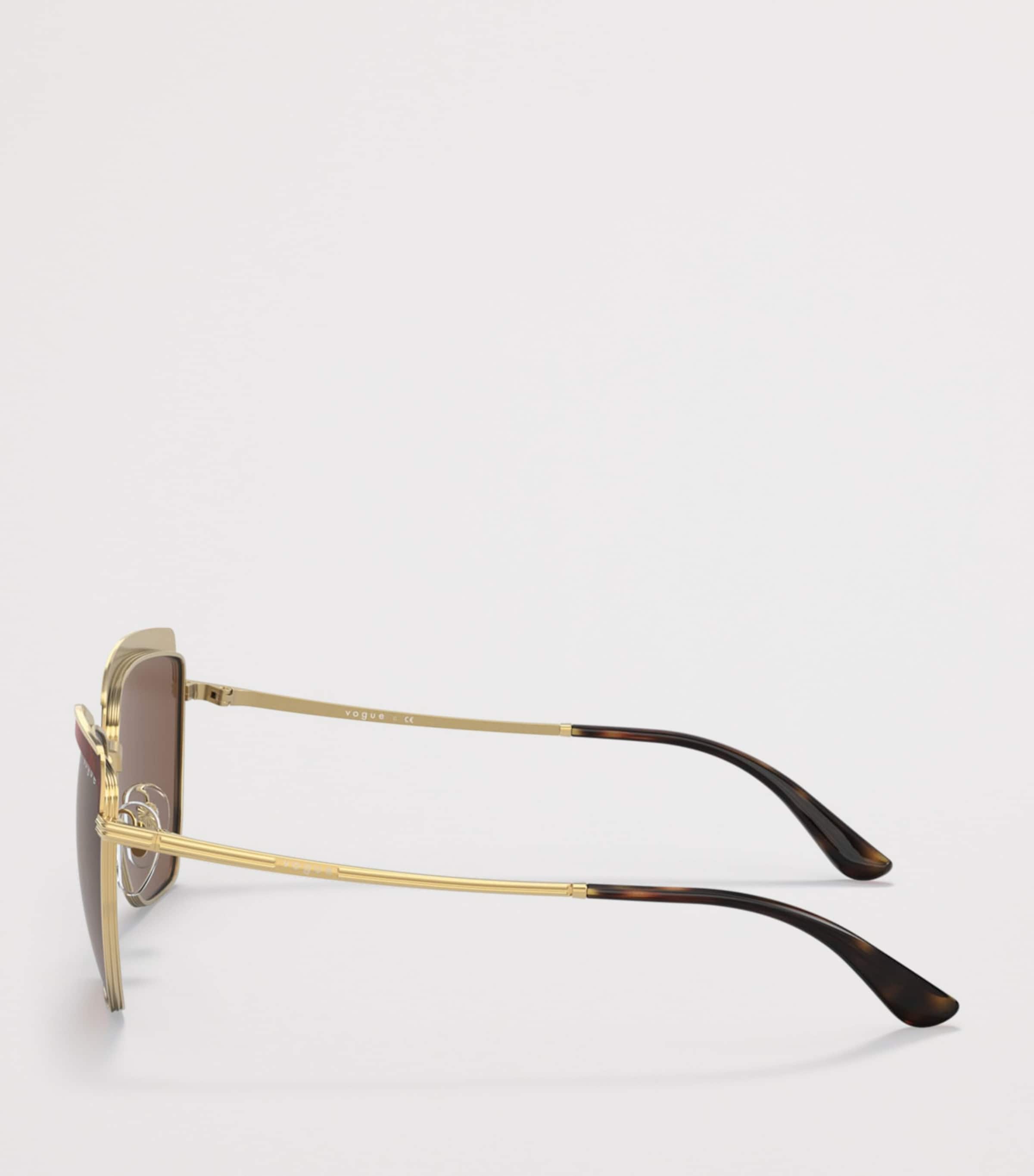 Vogue Metal Irregular Sunglasses Image 3
