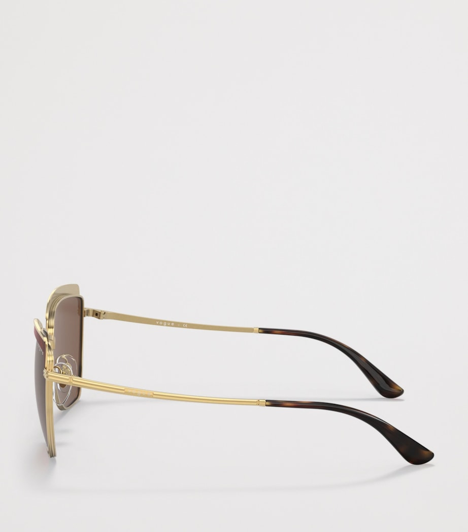 Vogue Metal Irregular Sunglasses Image 3